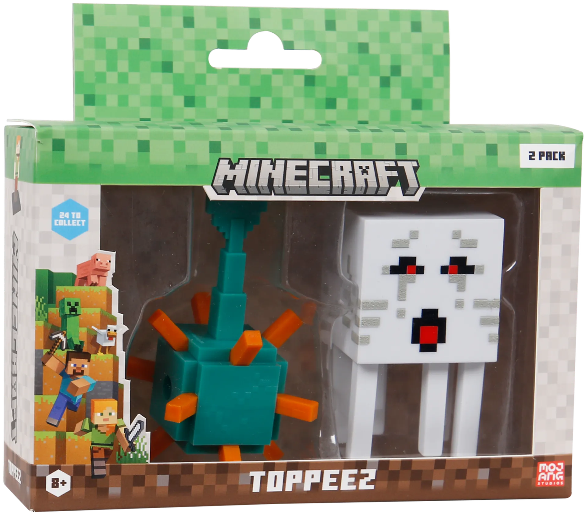 Minecraft hahmo 3D 6 cm 2 kpl - 5