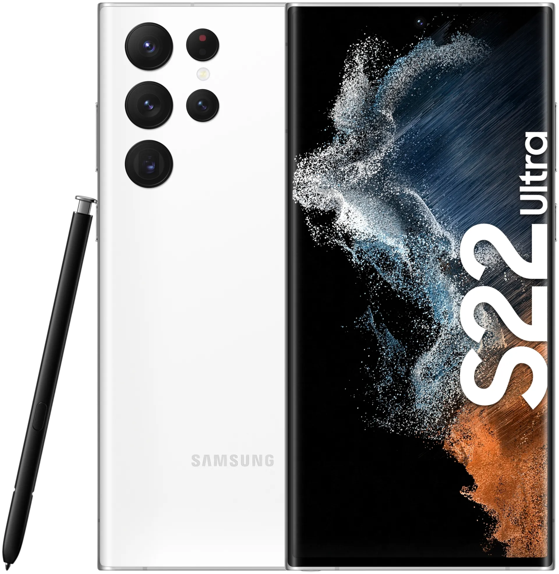 Samsung Galaxy S22 Ultra 5G 128GB valkoinen älypuhelin - 4