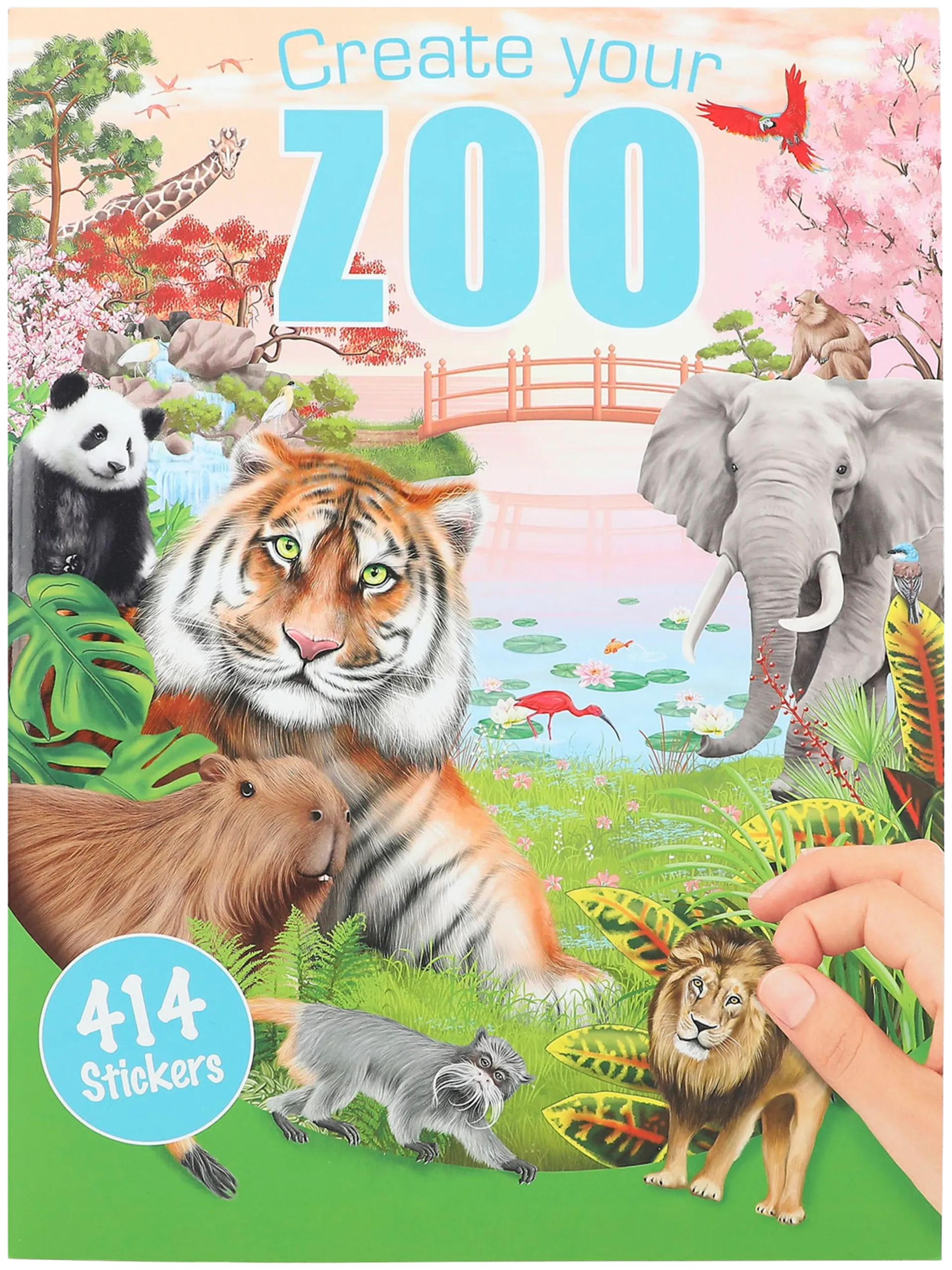 Creative Studio tarrakirja Create your Zoo - 1