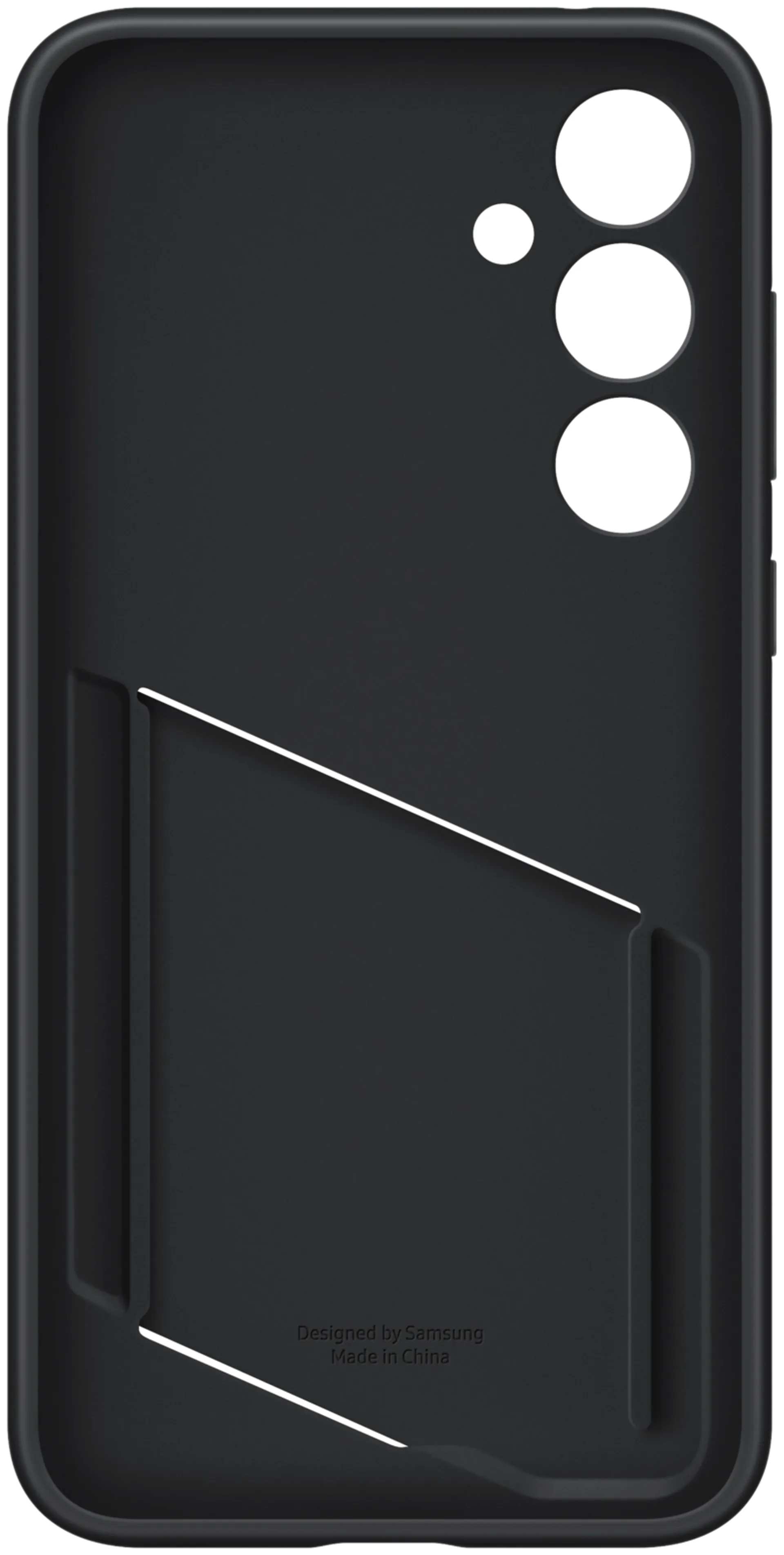 Samsung Galaxy A35 card slot case suojakotelo musta - 5