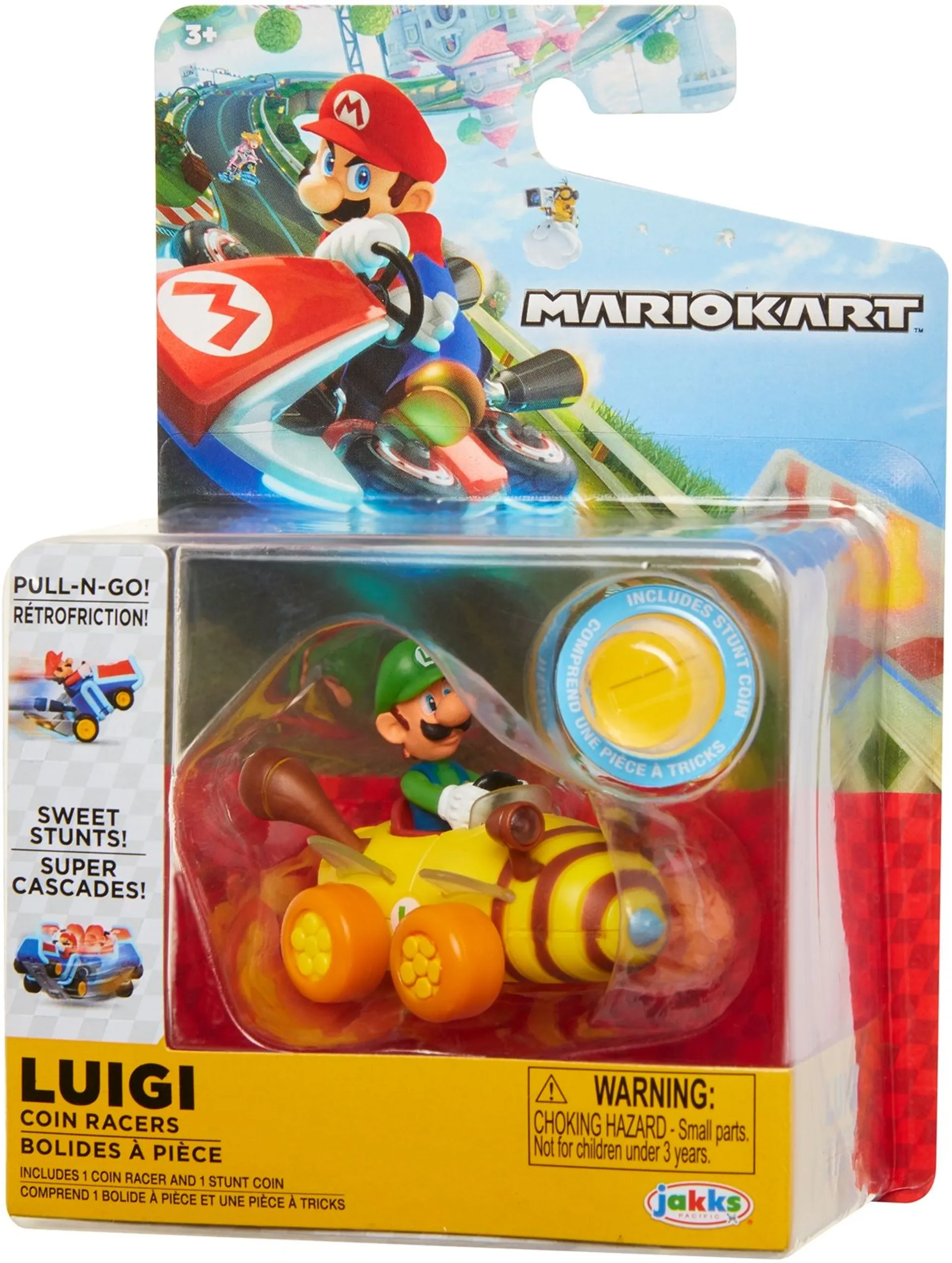 Nintendo Super Mario Coin Racers ajoneuvo ja hahmo, lajitelma - 3