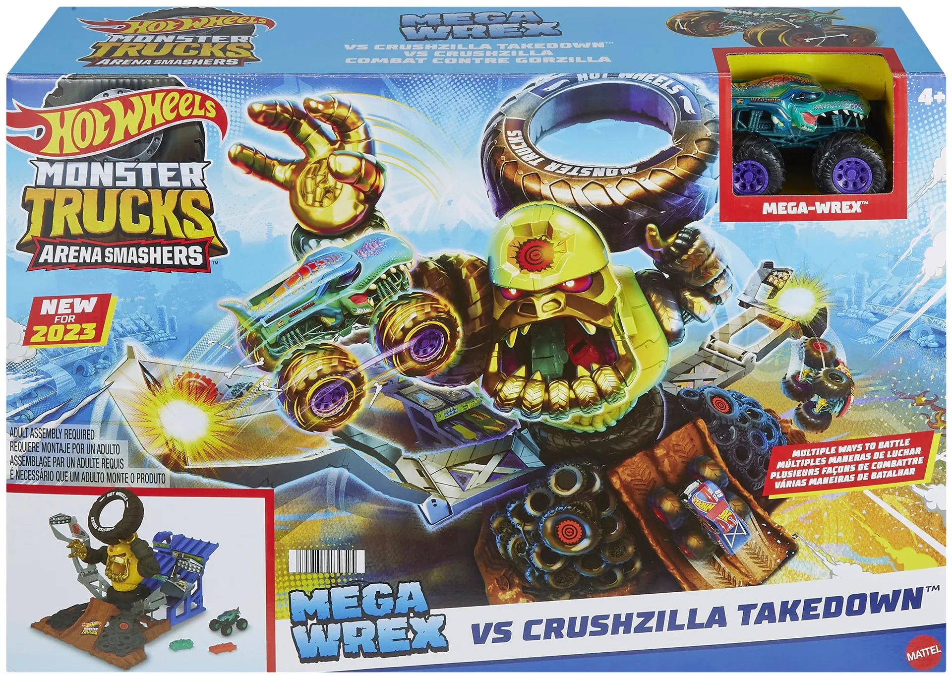 Hot Wheels® Monster Trucks Arena Smashers Takedown Playset - 2