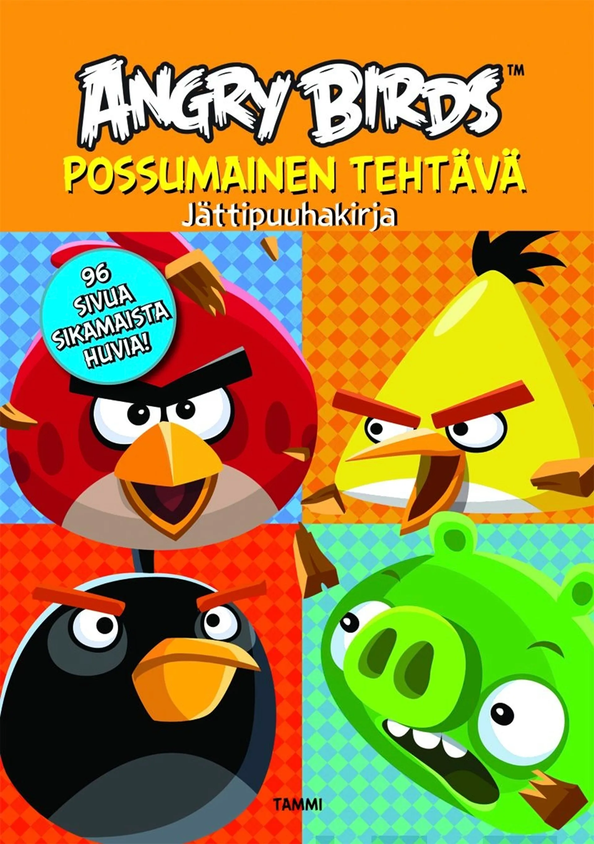 Angry Birds jättipuuhakirja