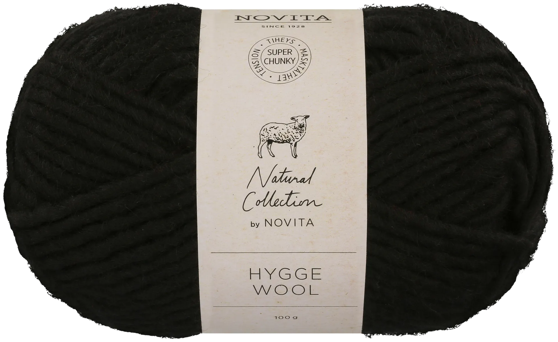 Novita lanka Hygge Wool 100 g noki 099 - 1