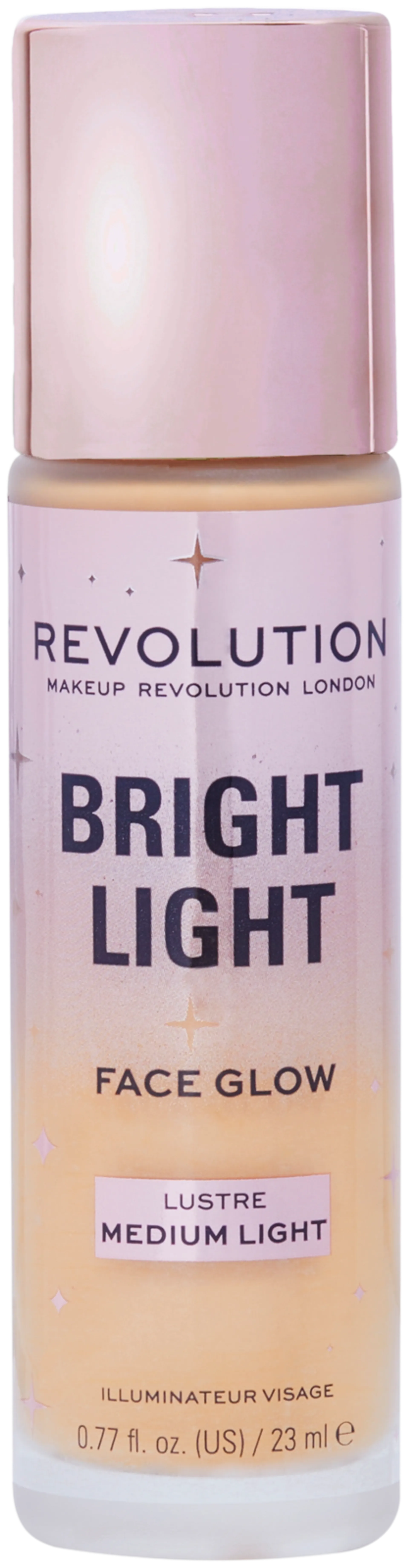 Revolution bright light meikkivoide 23ml face glow gleam light - MEDIUM/LIGHT - 2