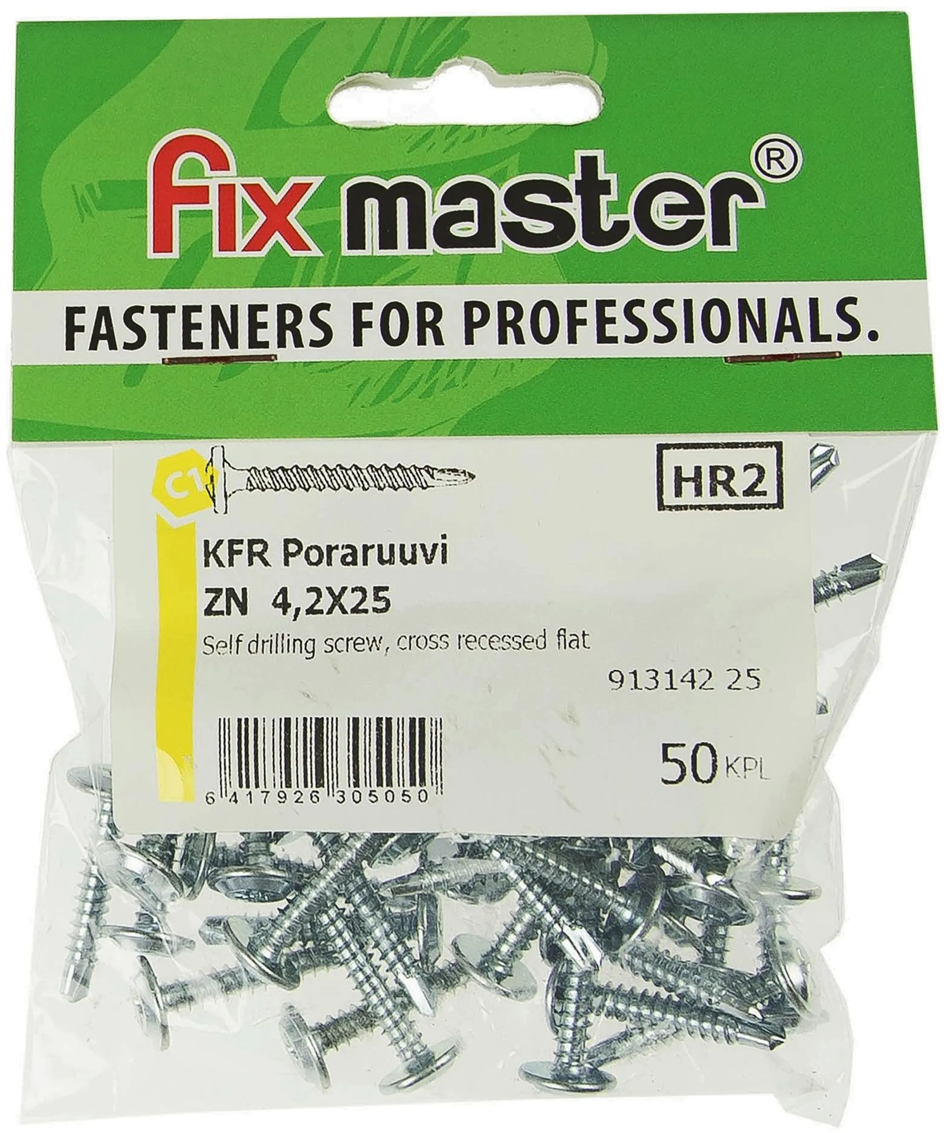 Fix Master KFR poraruuvi 4,2X25 sinkitty 50kpl