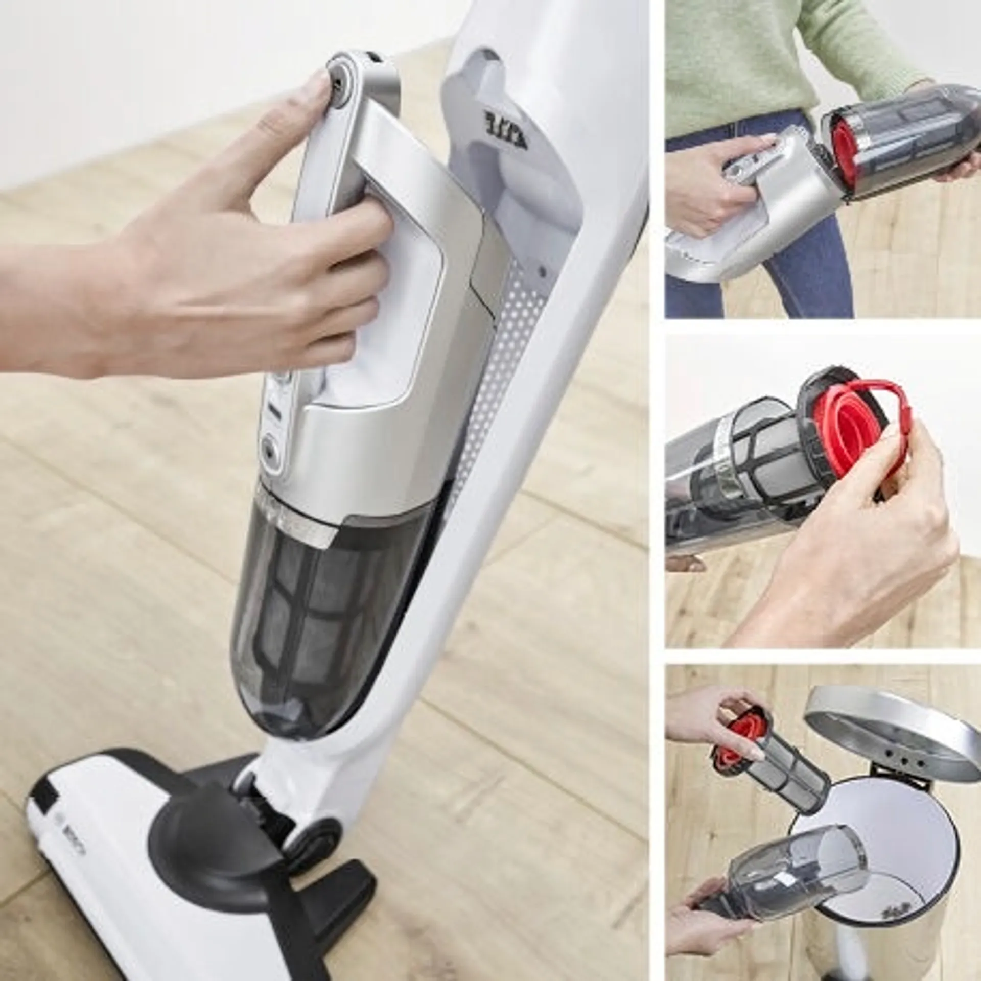 Bosch ladattava pölynimuri Flexxo Gen2 23V valkoinen - 12