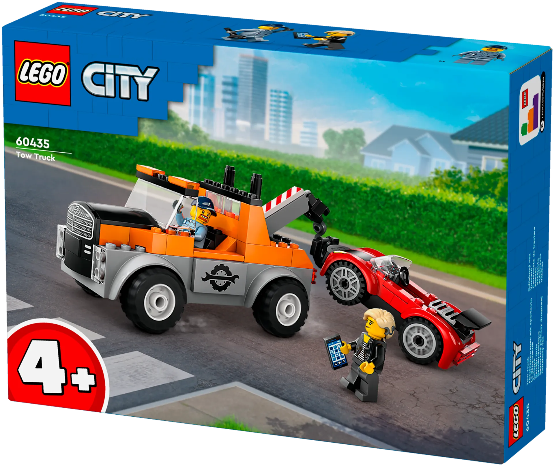 LEGO City Great Vehicles 60435 Hinausauto ja urheiluautokorjaamo - 3