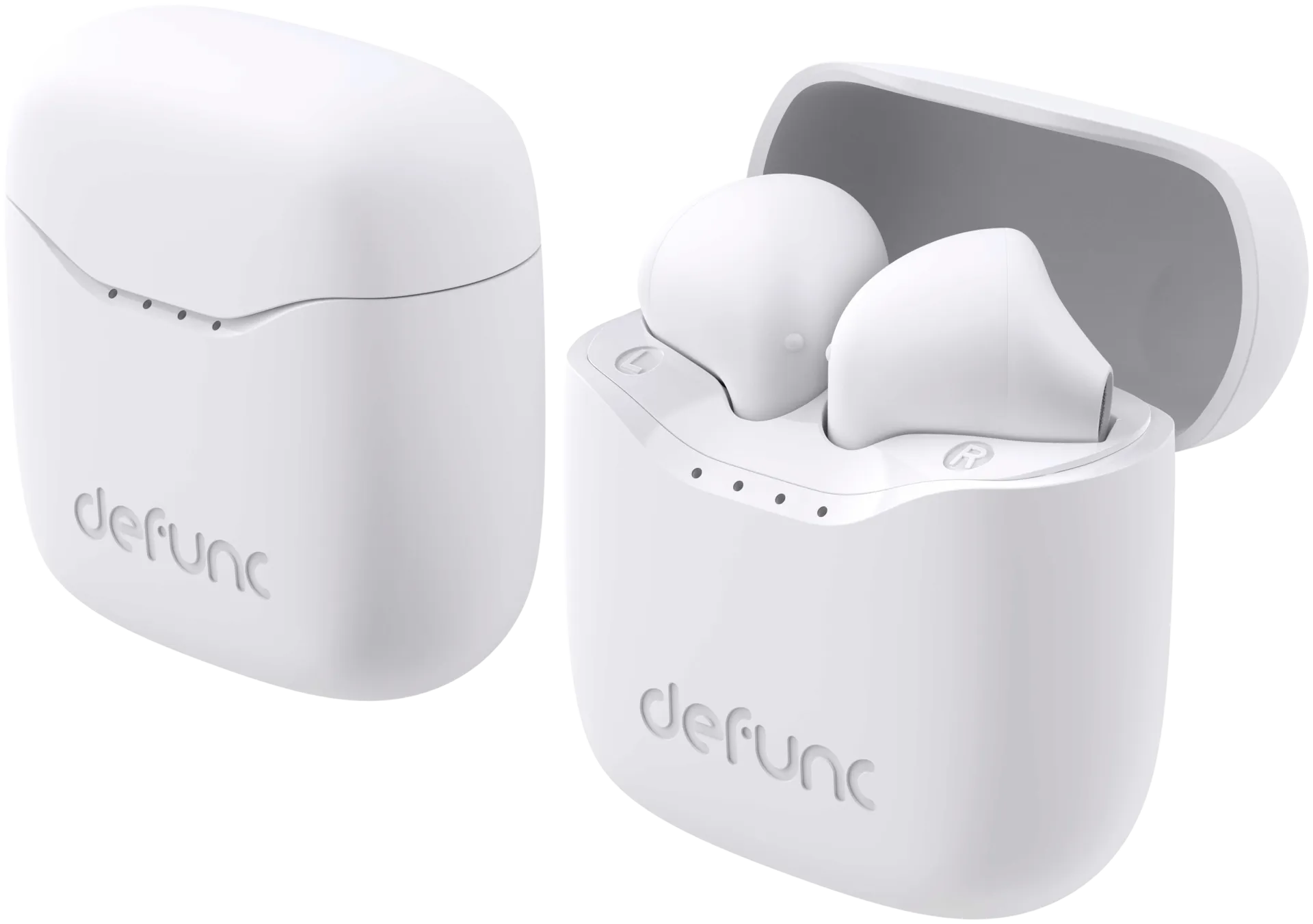 Defunc Bluetooth nappikuulokkeet True Lite valkoinen - 2