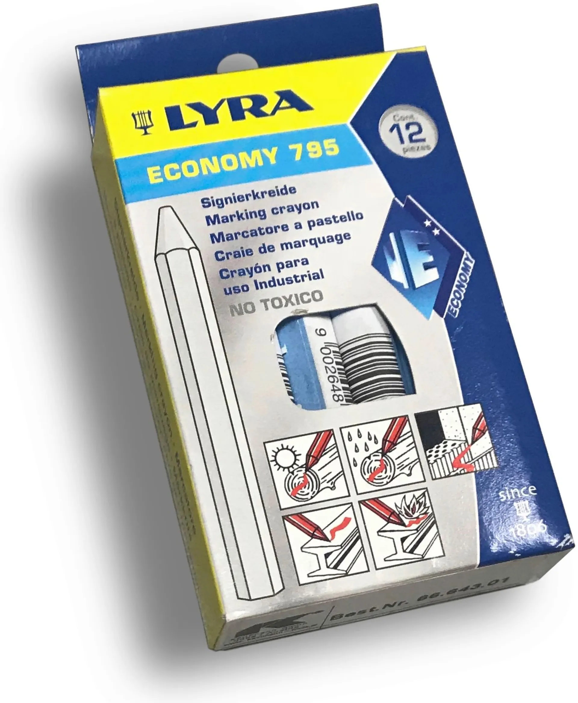 Väriliitu sininen Lyra Economy E. Vuorio