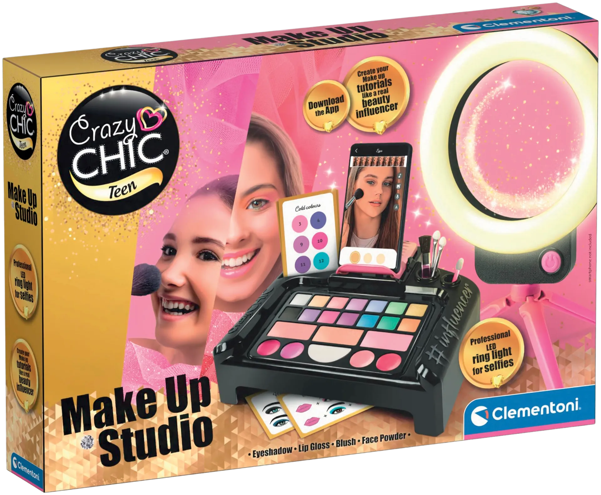 Crazy Chic Beauty Influencer -meikkistudio ja rengasvalo - 3