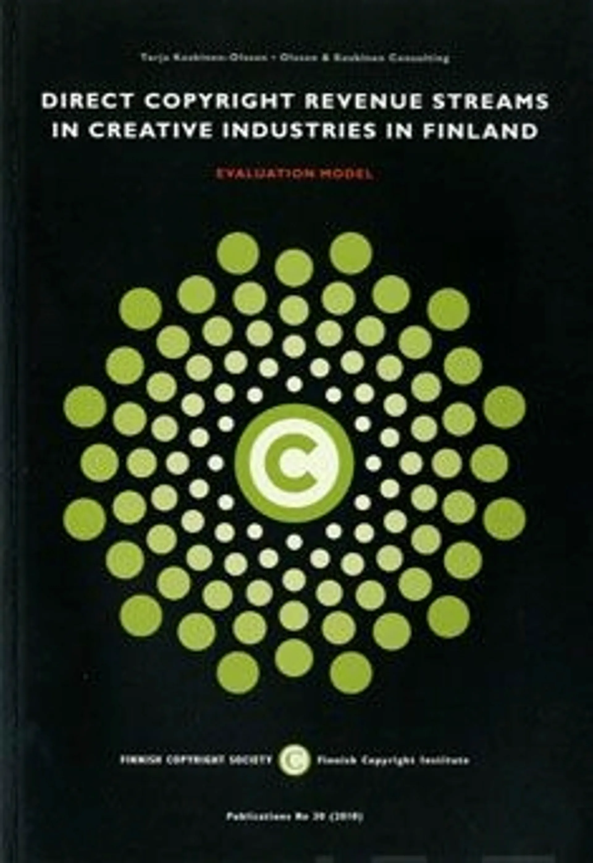 Koskinen-Olsson, Direct copyright revenue streams in creative industries in Finland
