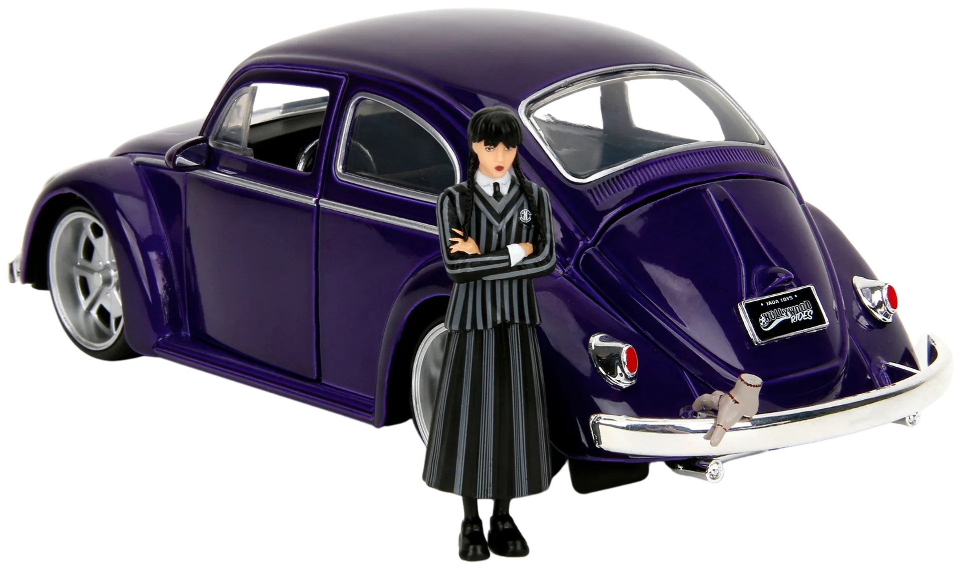 Jada Wednesday Volkswagen Beetle, 19 cm, 1:24, die-cast - 7