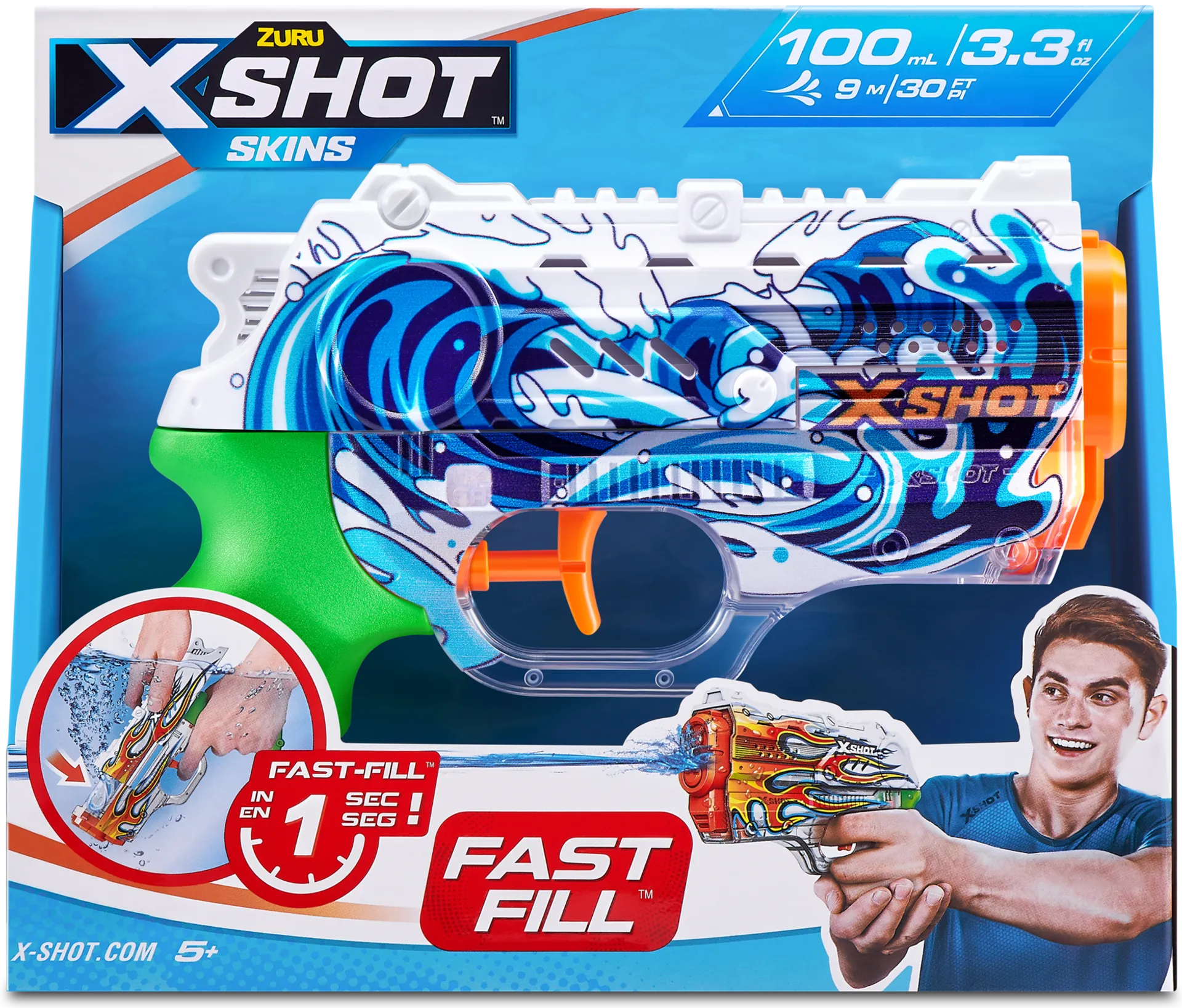 X-Shot vesipyssy Fast Fill Skins Nano - 1