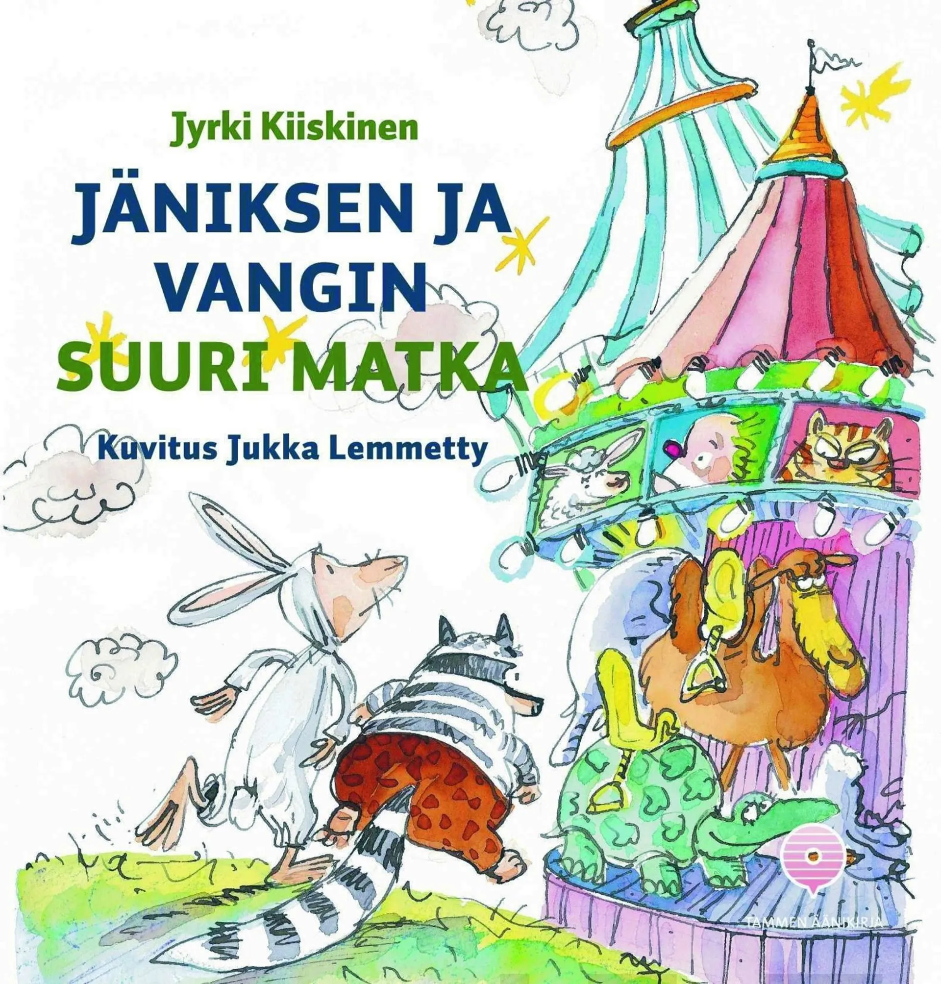 Jäniksen ja vangin suuri matka (äänikirja)