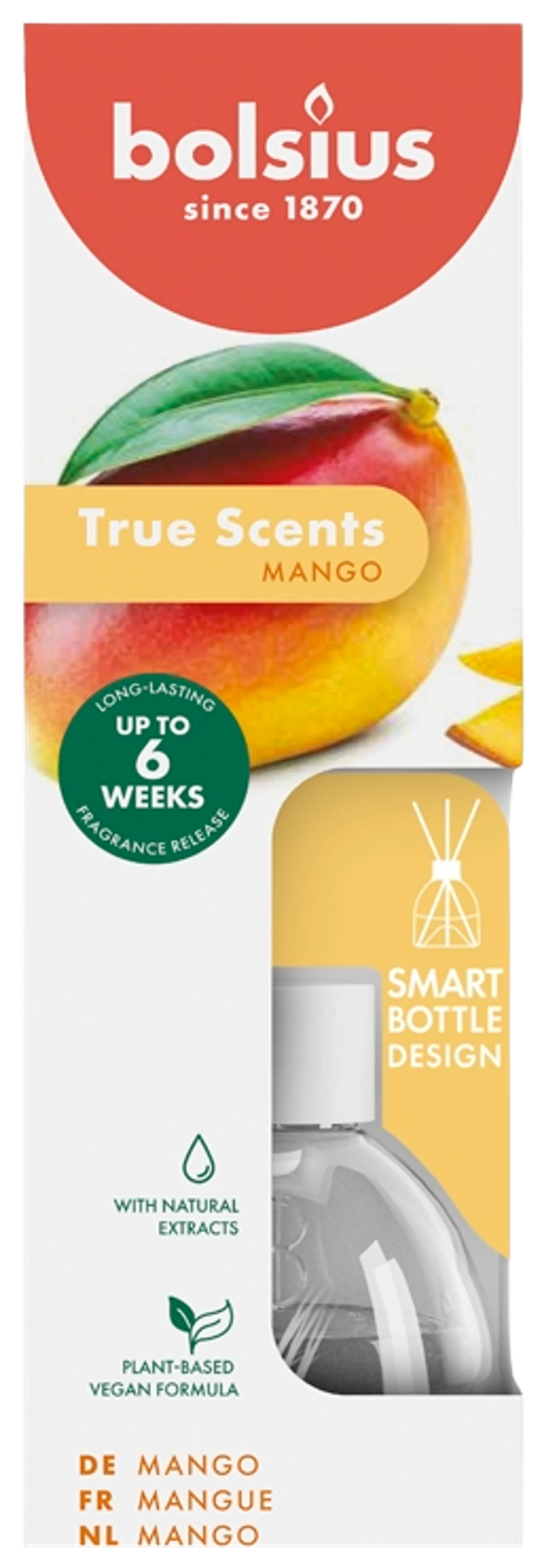 Bolsius True Scents – huonetuoksu – Mango – 60 ml - 3