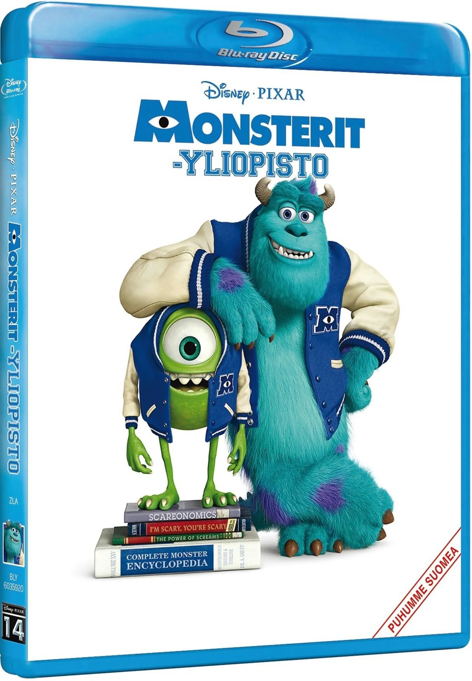 Monsterit-yliopisto Blu-ray