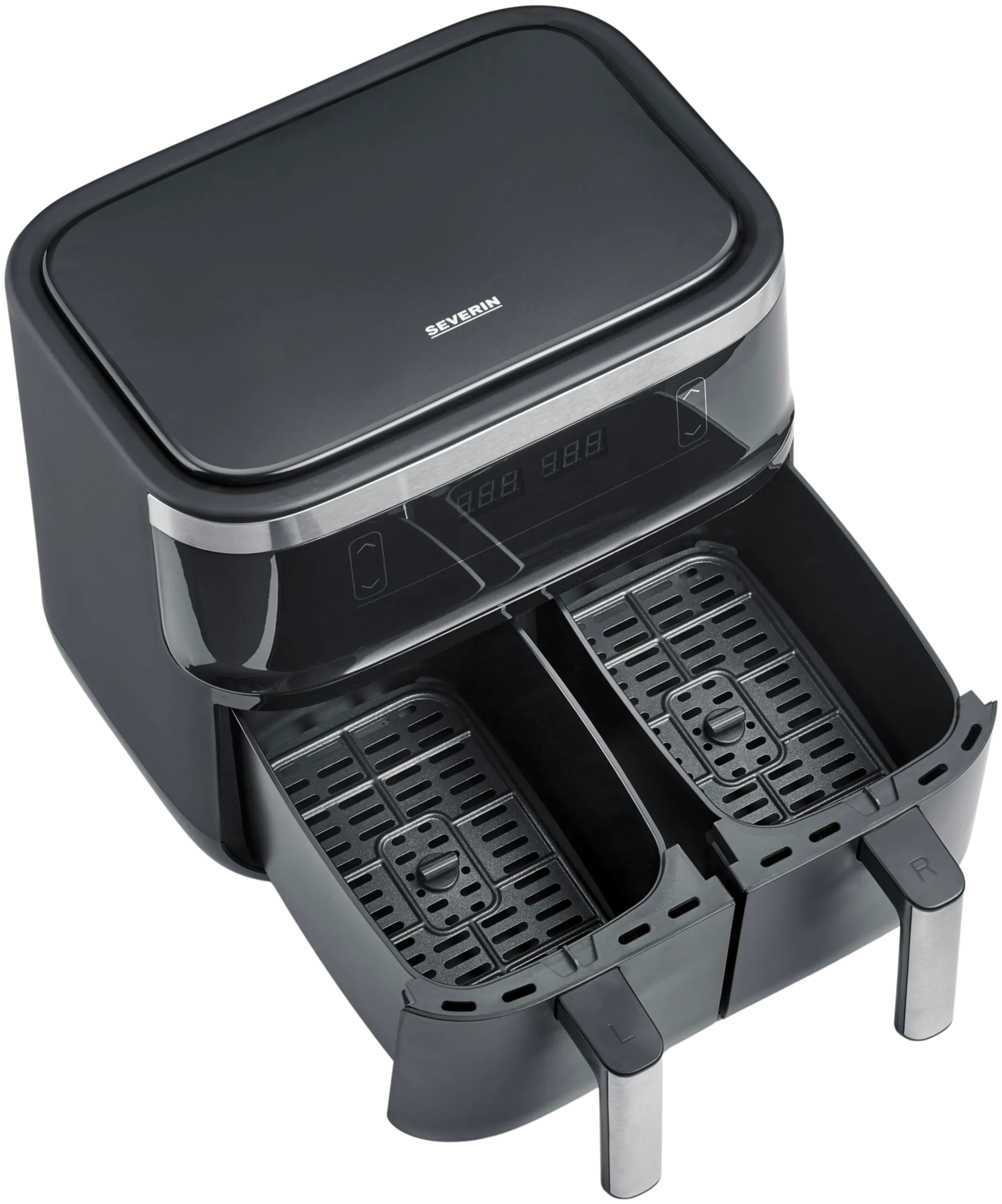 Severin airfryer 2x3,8L, Teho 2850W - FR2453 - 4