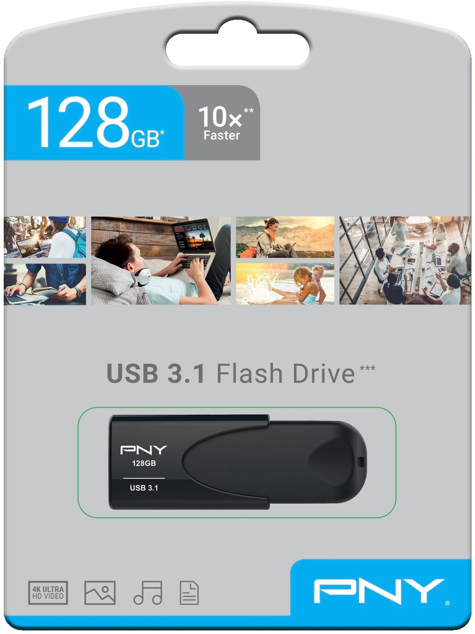 PNY USB 3.1 128GB muistitikku