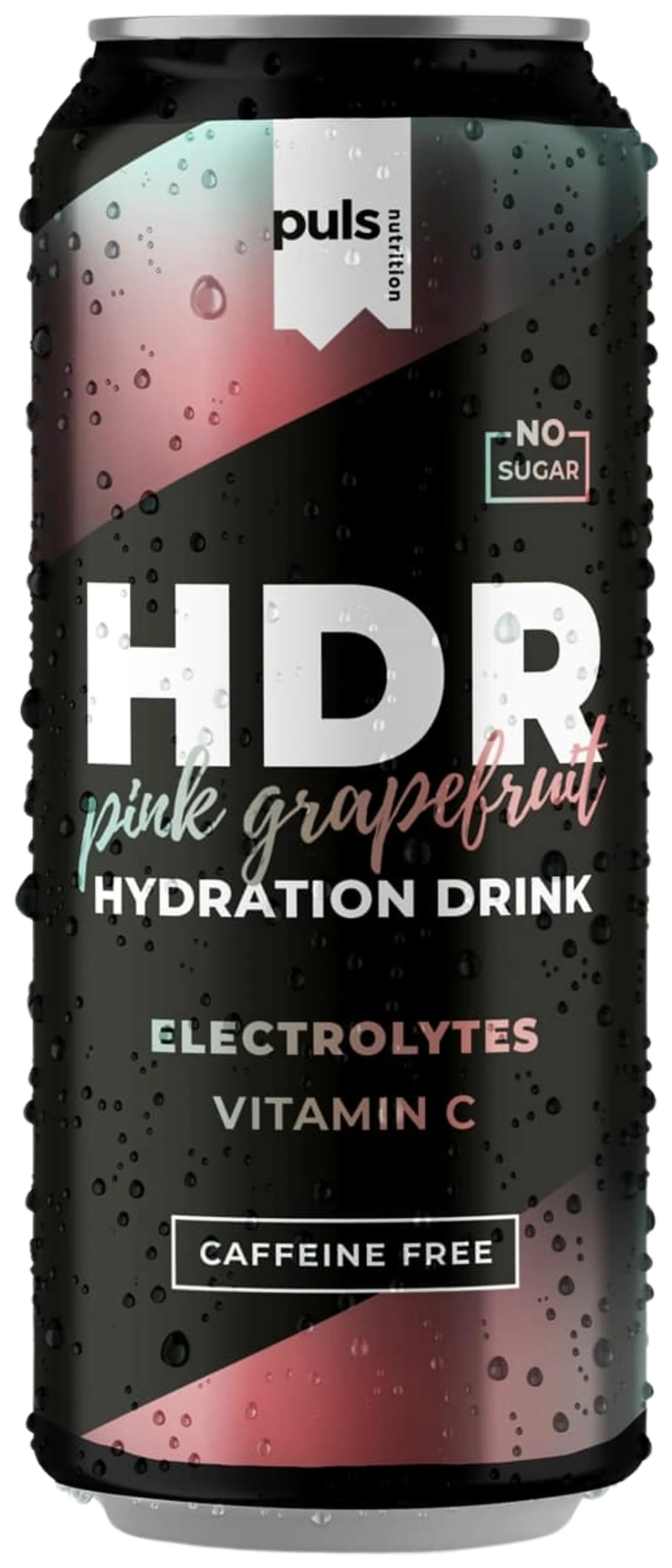PULS HDR Hydration elektrolyyttijuoma Pink grapefruit 330ml