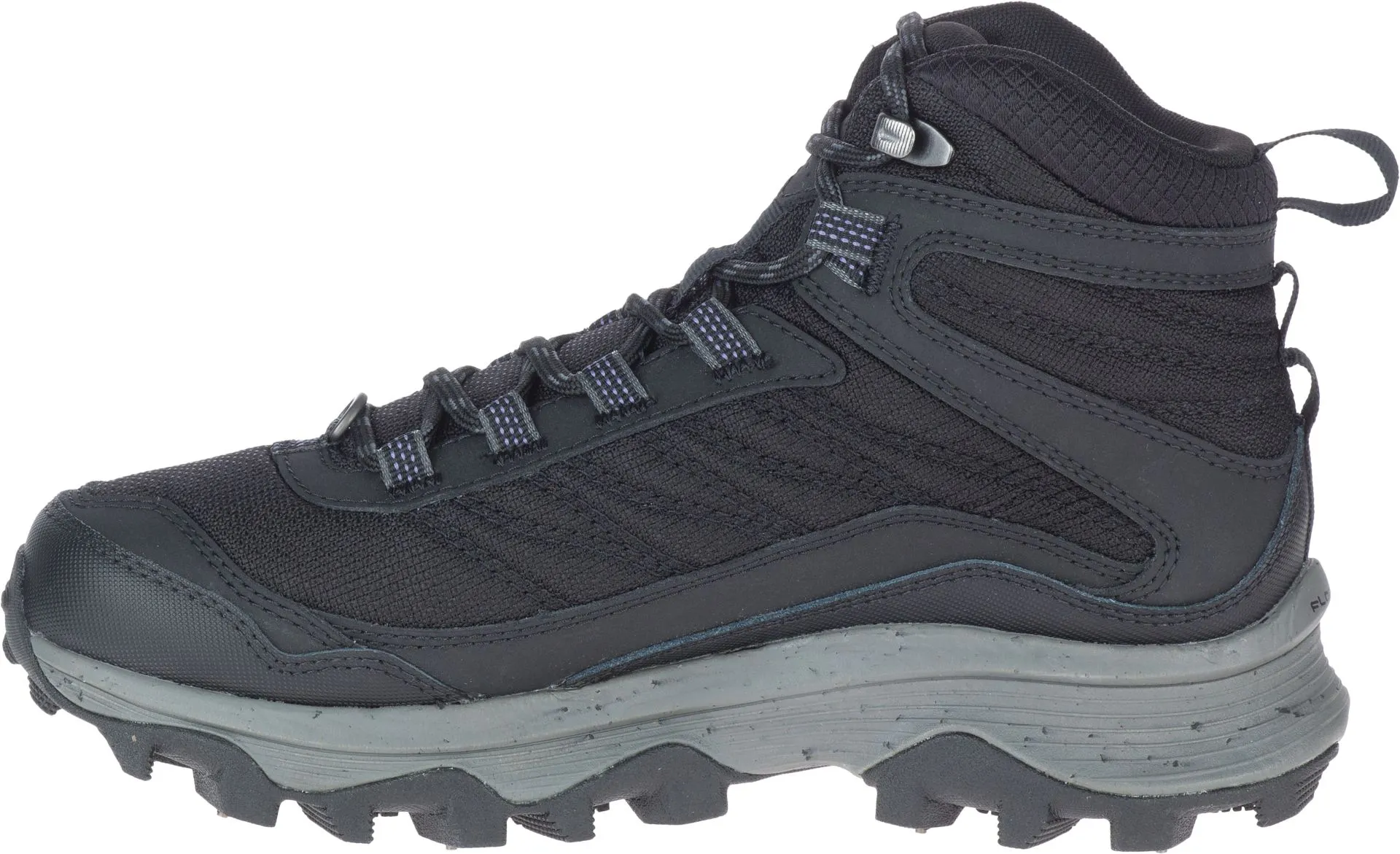 Merrell naisten nastajalkineet Moab Speed Thermo Mid WP Spike - BLACK - 6