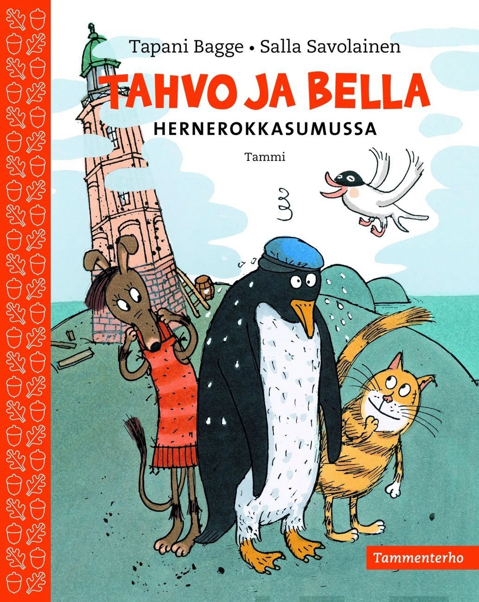 Tahvo ja Bella hernerokkasumussa