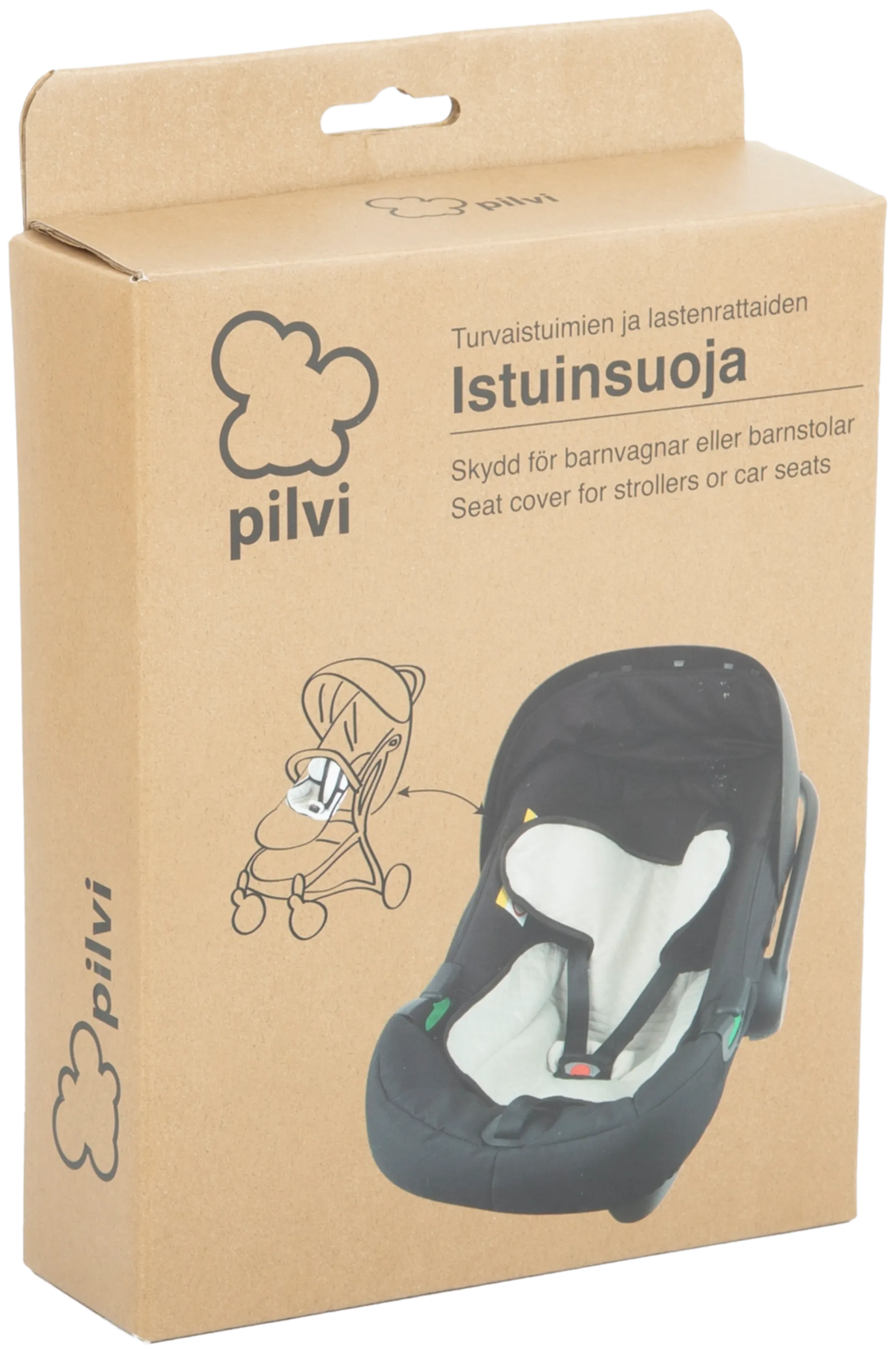 Pilvi basic suoja vaunuihin tai turvaistuimeen - 3