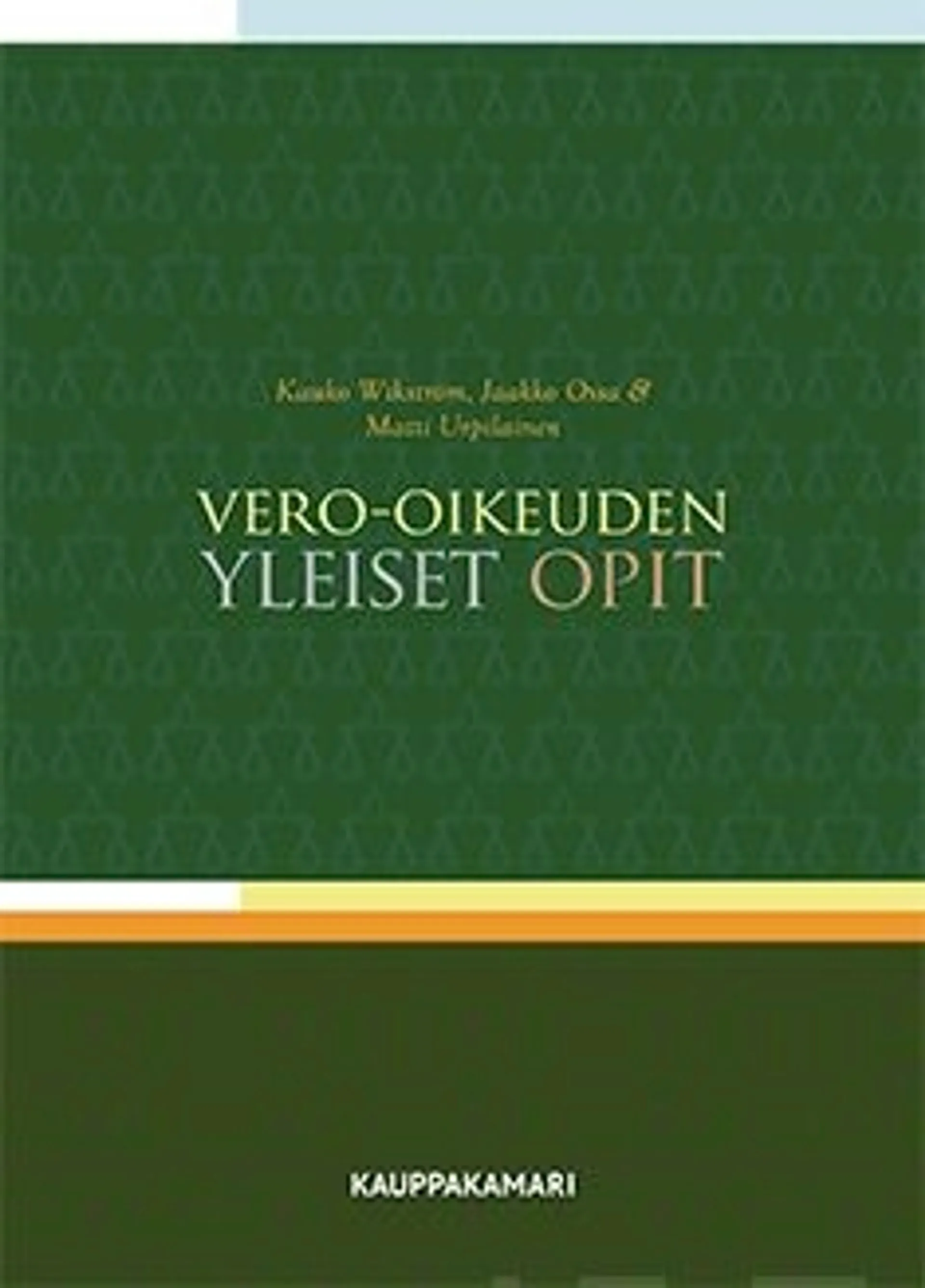 Wikström, Vero-oikeuden yleiset opit