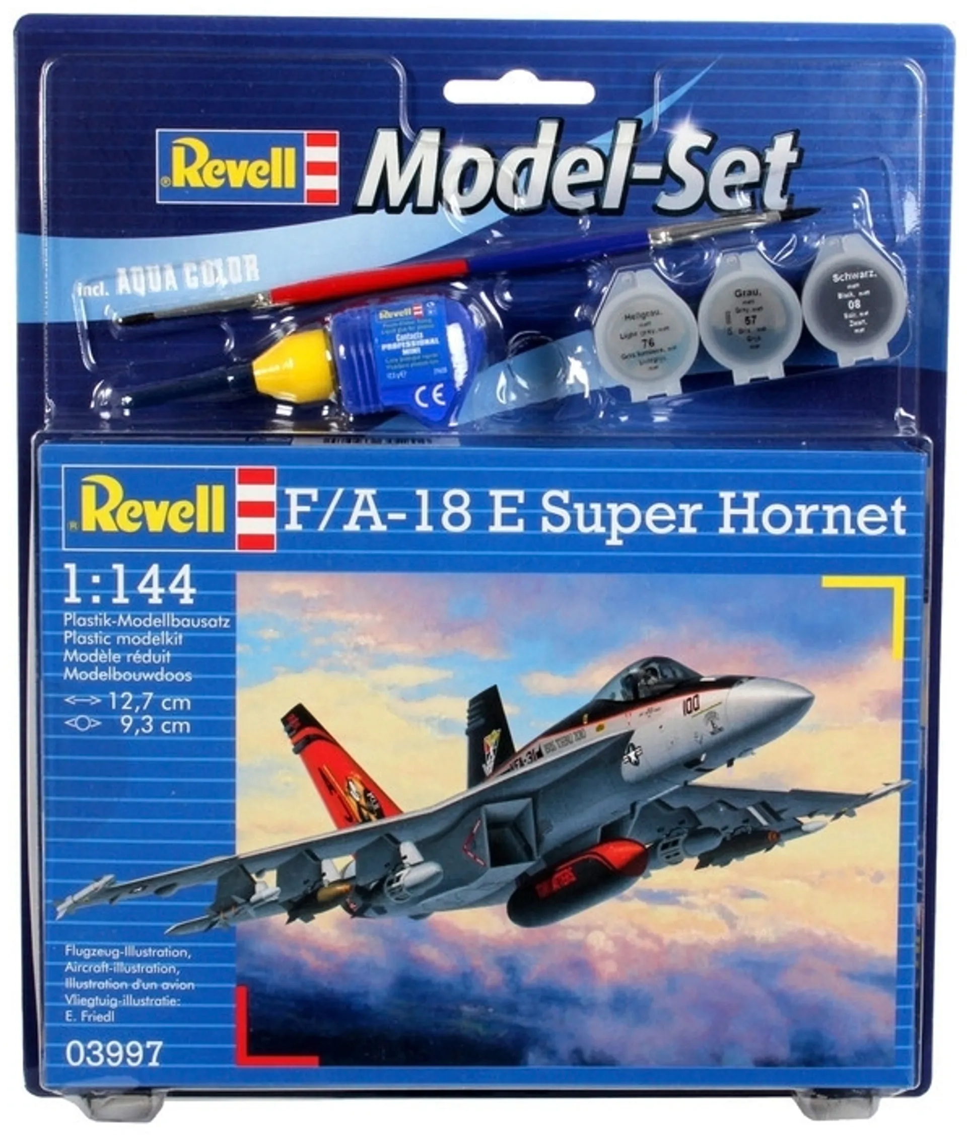 Revell Kit Pak lentokoneet 1:144 rakennussarja lajitelma - 1