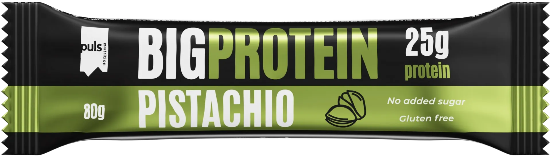 PULS Big protein Pistaasipähkinä proteiinipatukka 80g
