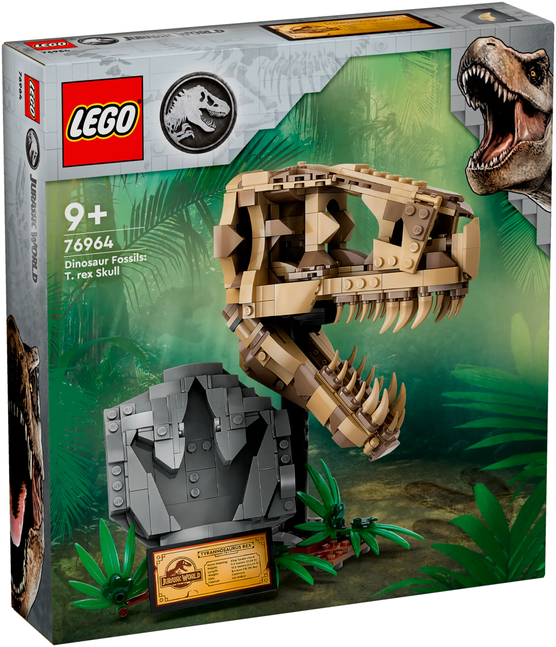 LEGO® Jurassic World 76964 Dinosaurusfossiilit: T. rexin pääkallo - 1