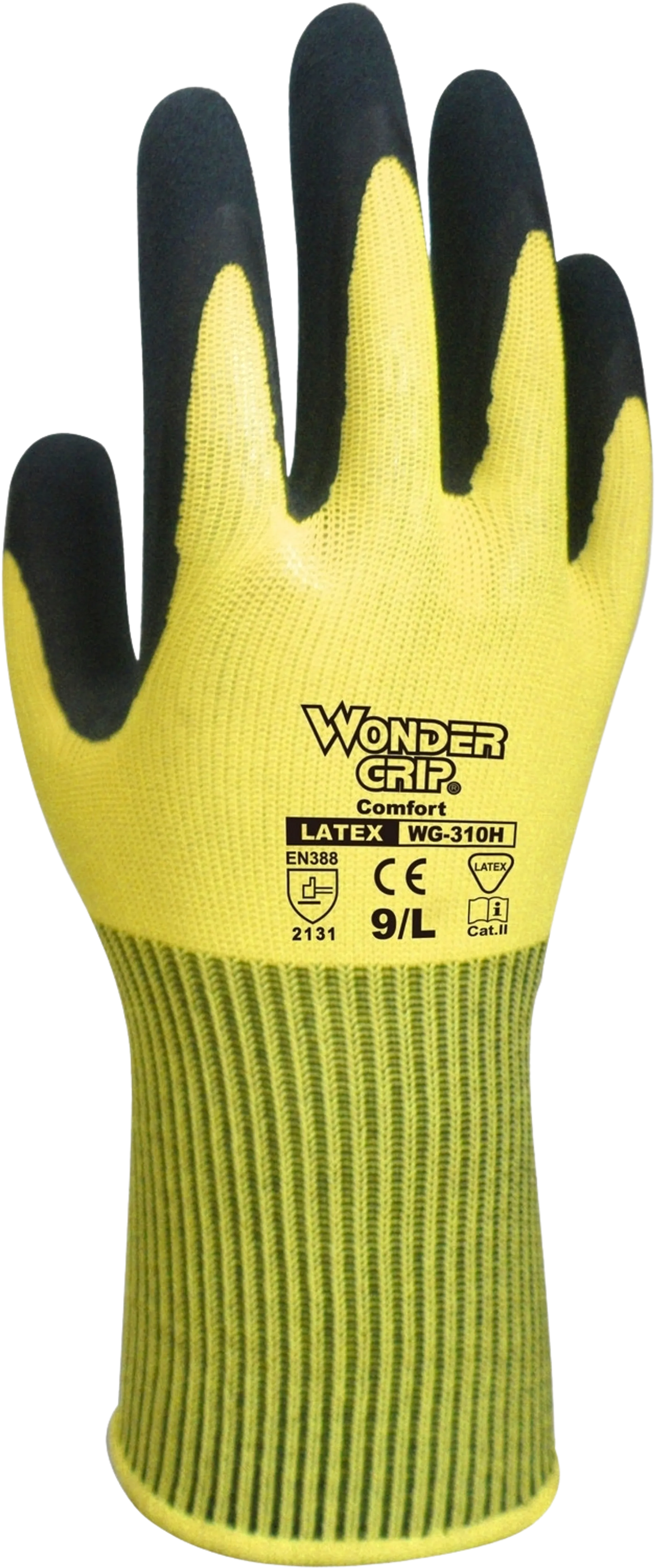 Wonder Grip  Comfort suojakäsine - 310 - Keltainen