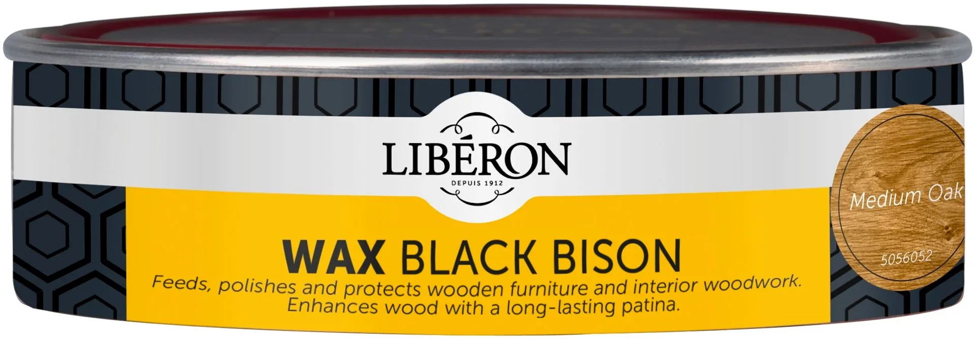 Liberon Black Bison Antiikkivaha 150ml Medium Oak - 1
