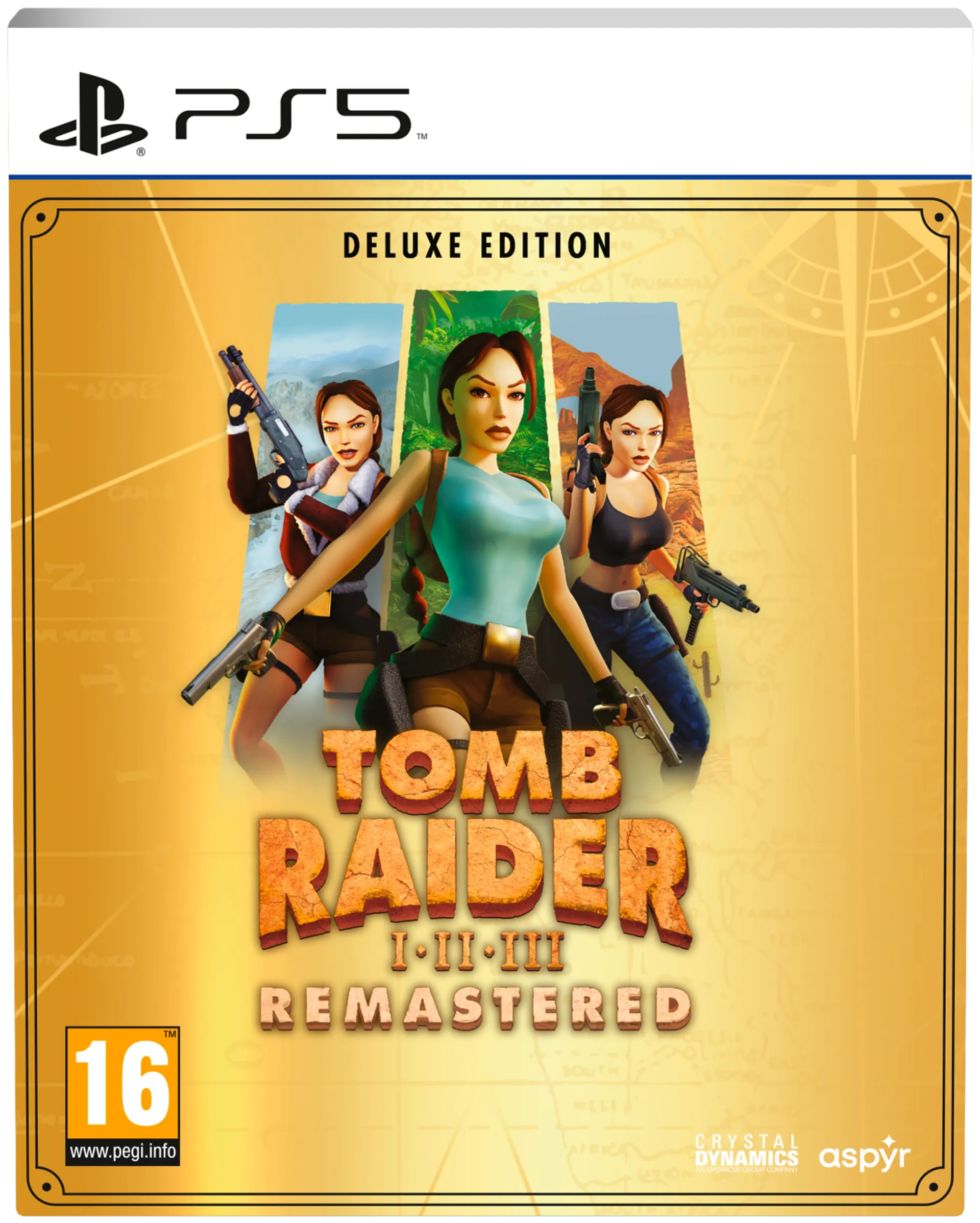 PS5 Tomb Raider I-III Remastered Deluxe Edition