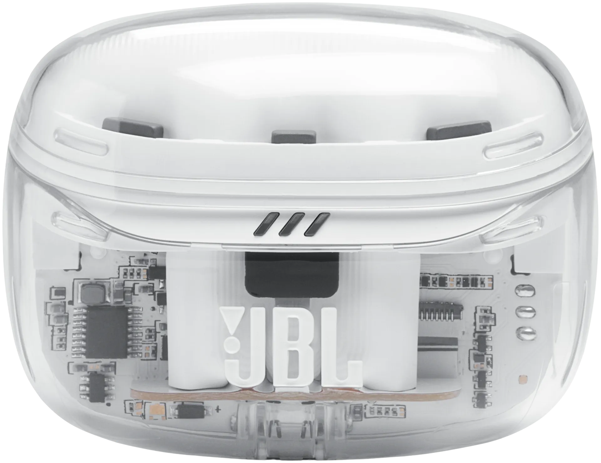 JBL Bluetooth vastamelunappikuulokkeet Tune Beam 2 läpinäkyvä valkoinen - 5