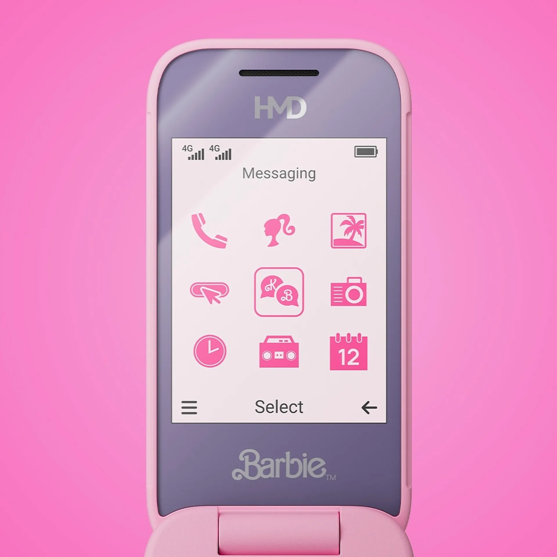 HMD Barbie Phone -näppäinpuhelin - 13