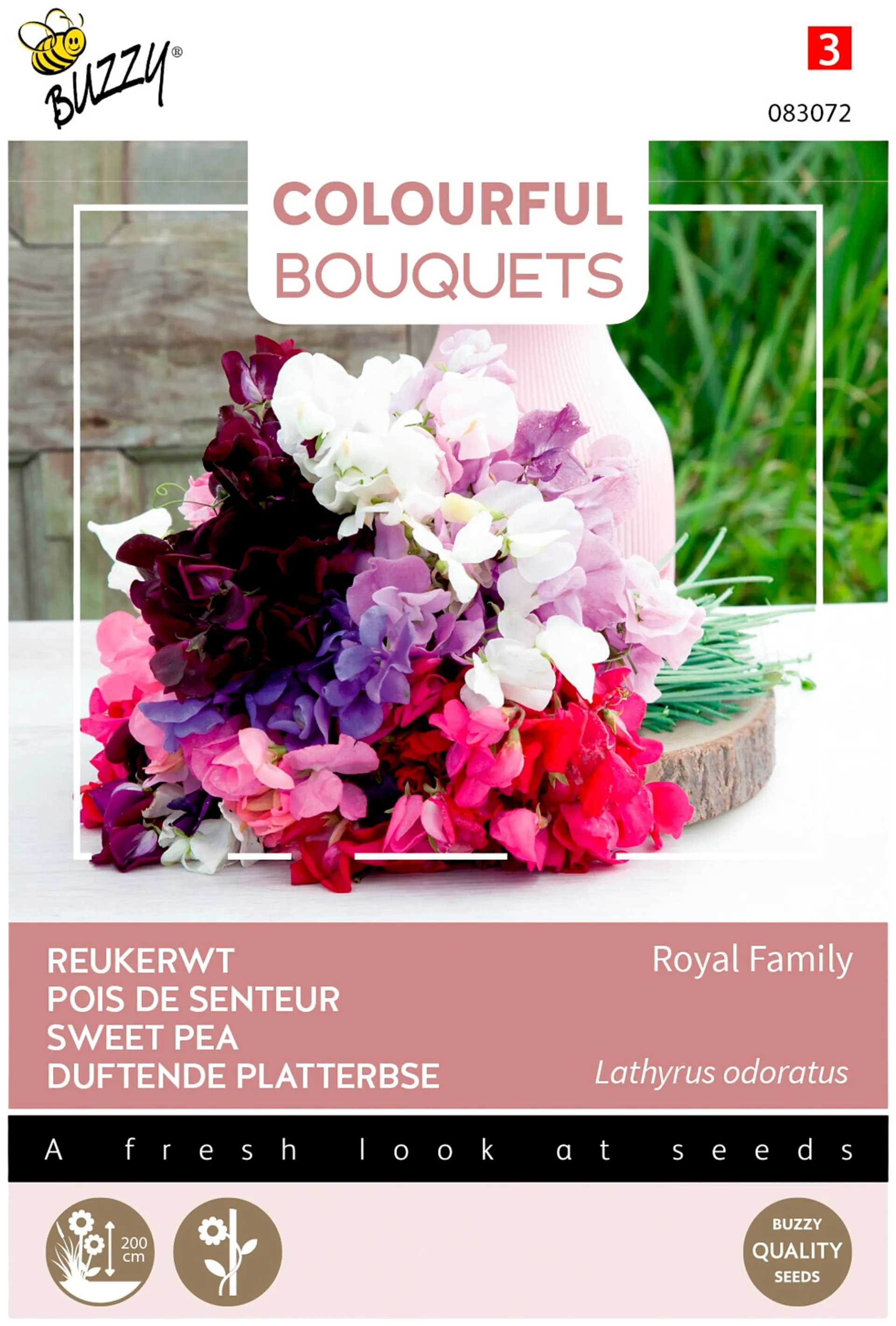 Buzzy® Colorful Bouquets Royal Family, tuoksuhernesekoitus