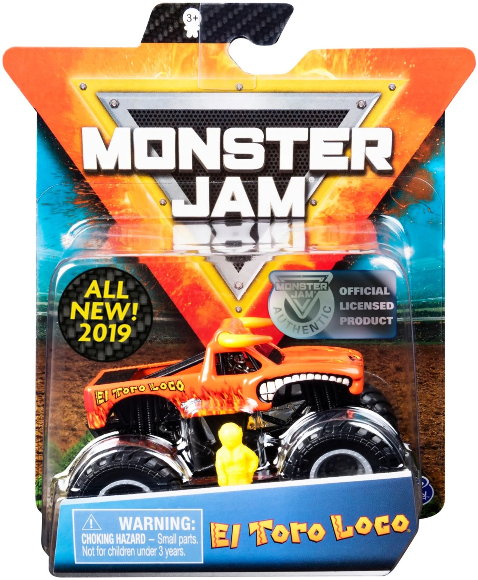 Monster Jam 1:64 Monsteriauto lajitelma - 3