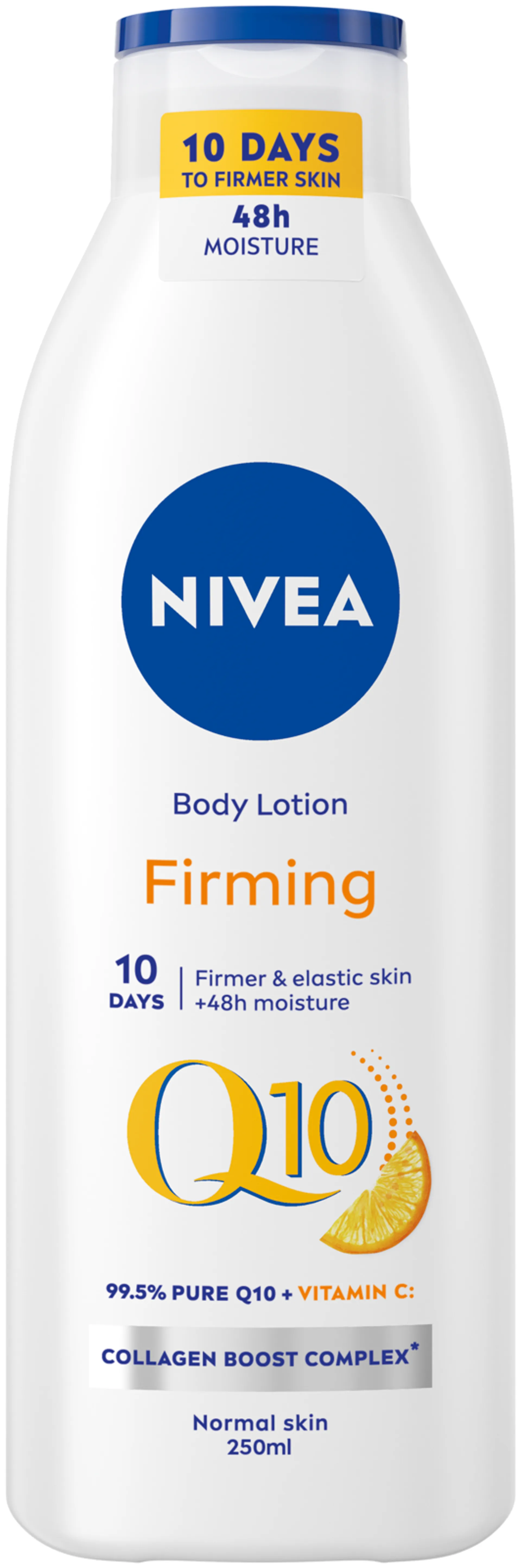 NIVEA 250ml Q10 Firming Body Lotion -vartaloemulsio