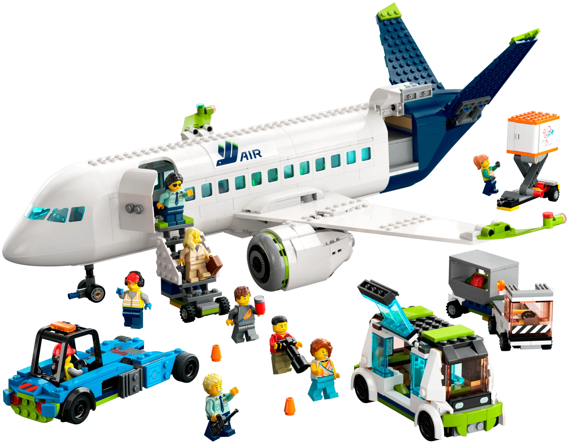 LEGO City Exploration 60367 Matkustajalentokone - 4