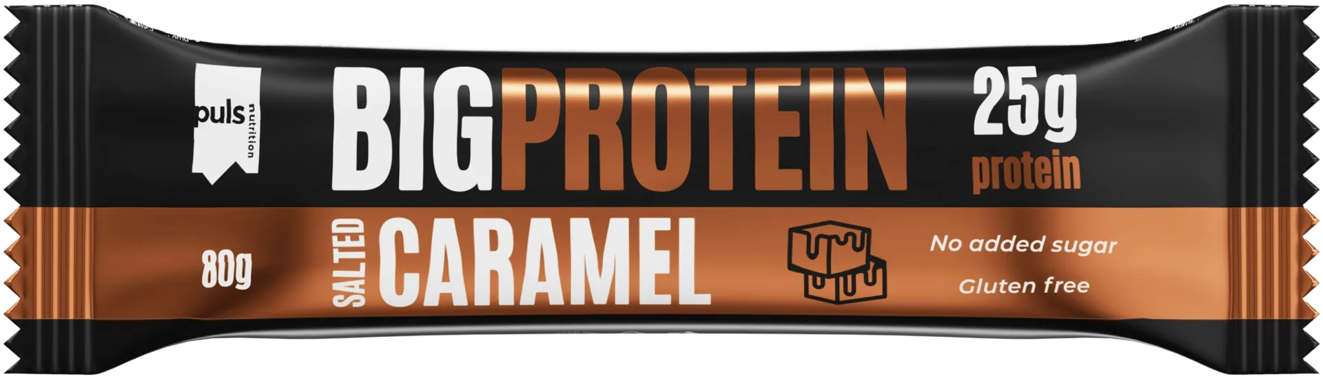 PULS Big protein Salted caramel Proteiinipatukka 80g