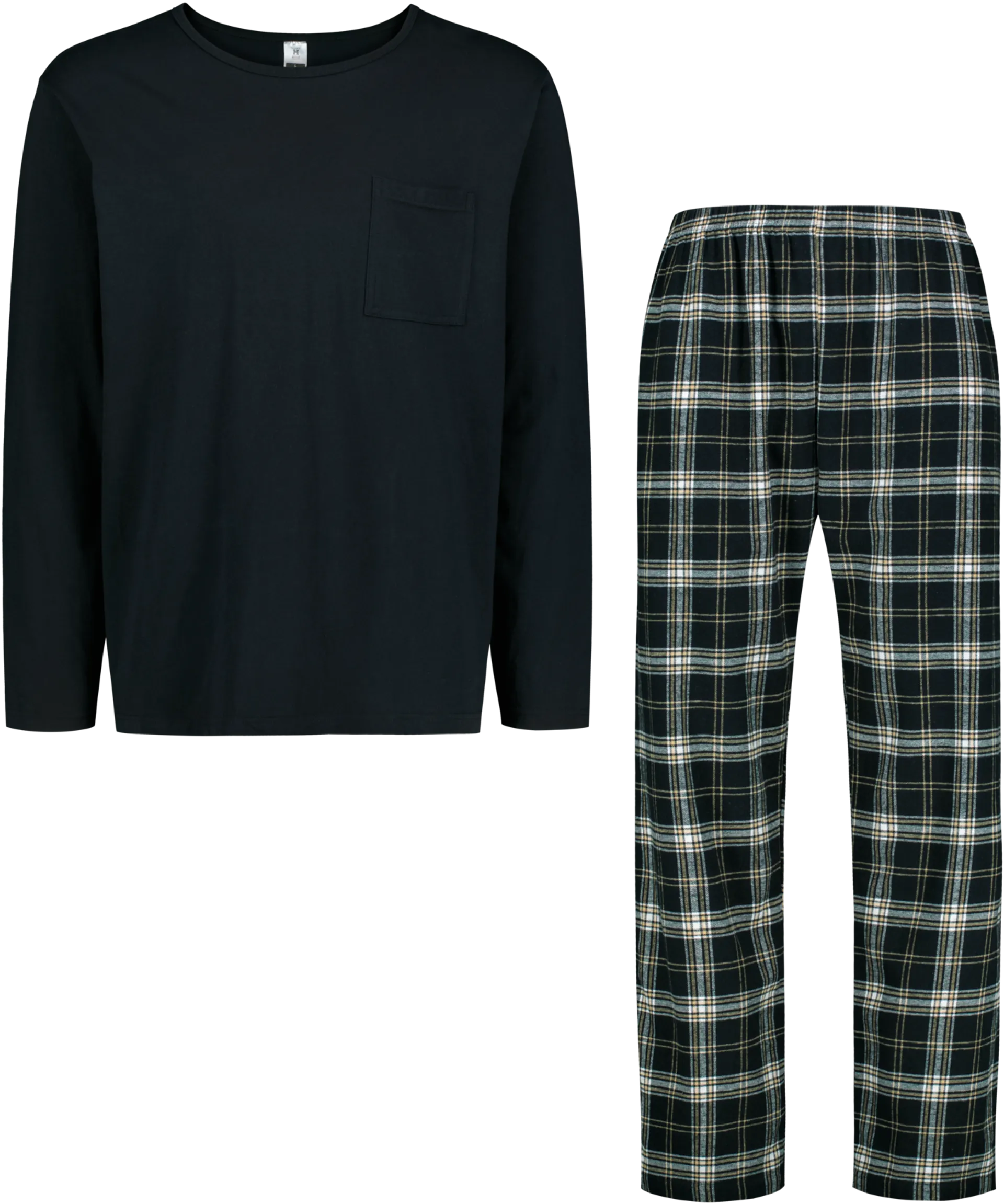 House miesten pyjama 191H382491 - BLACK - 1