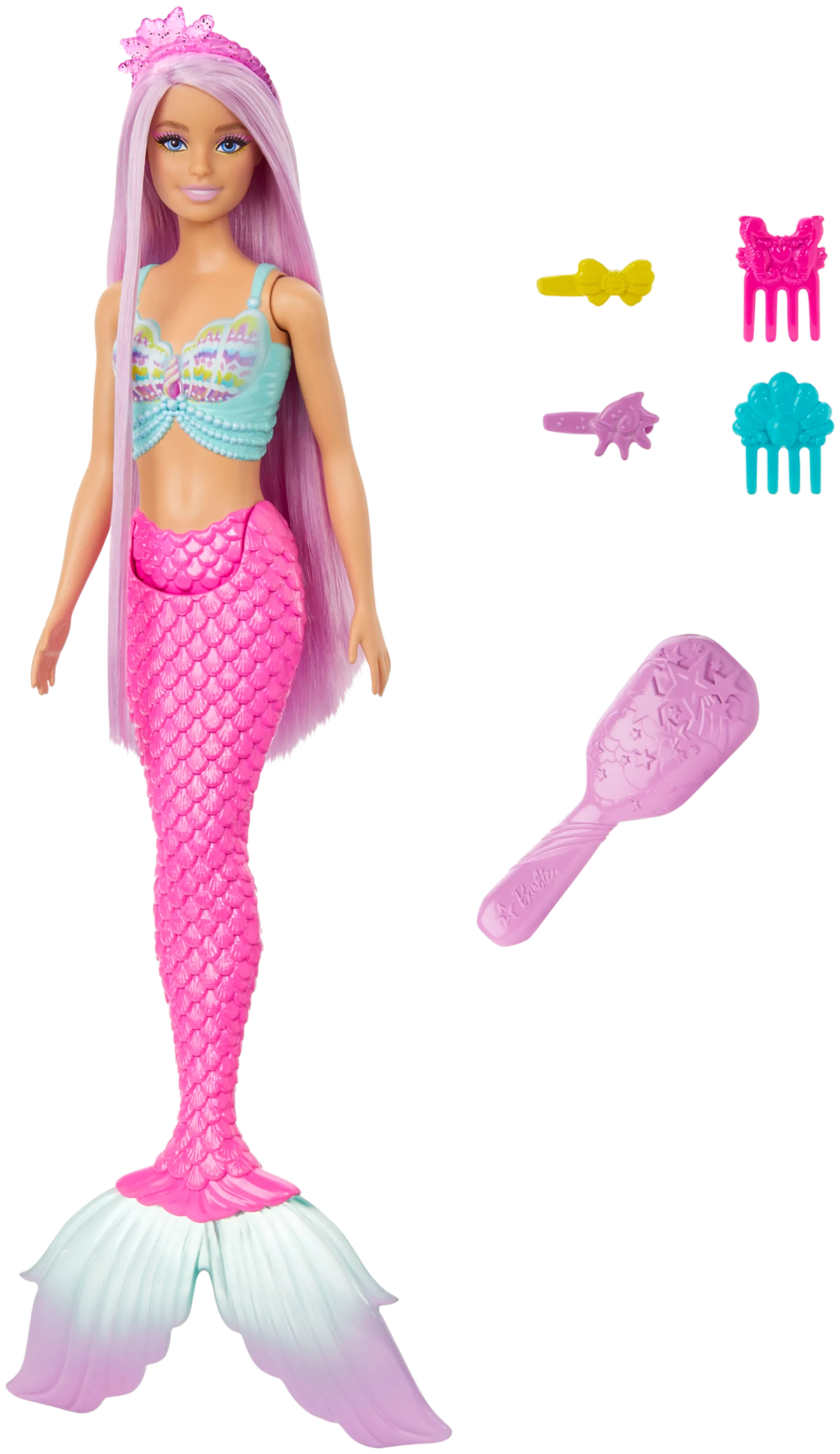 Barbie Long Hair Fantasy -merenneitonukke - 2