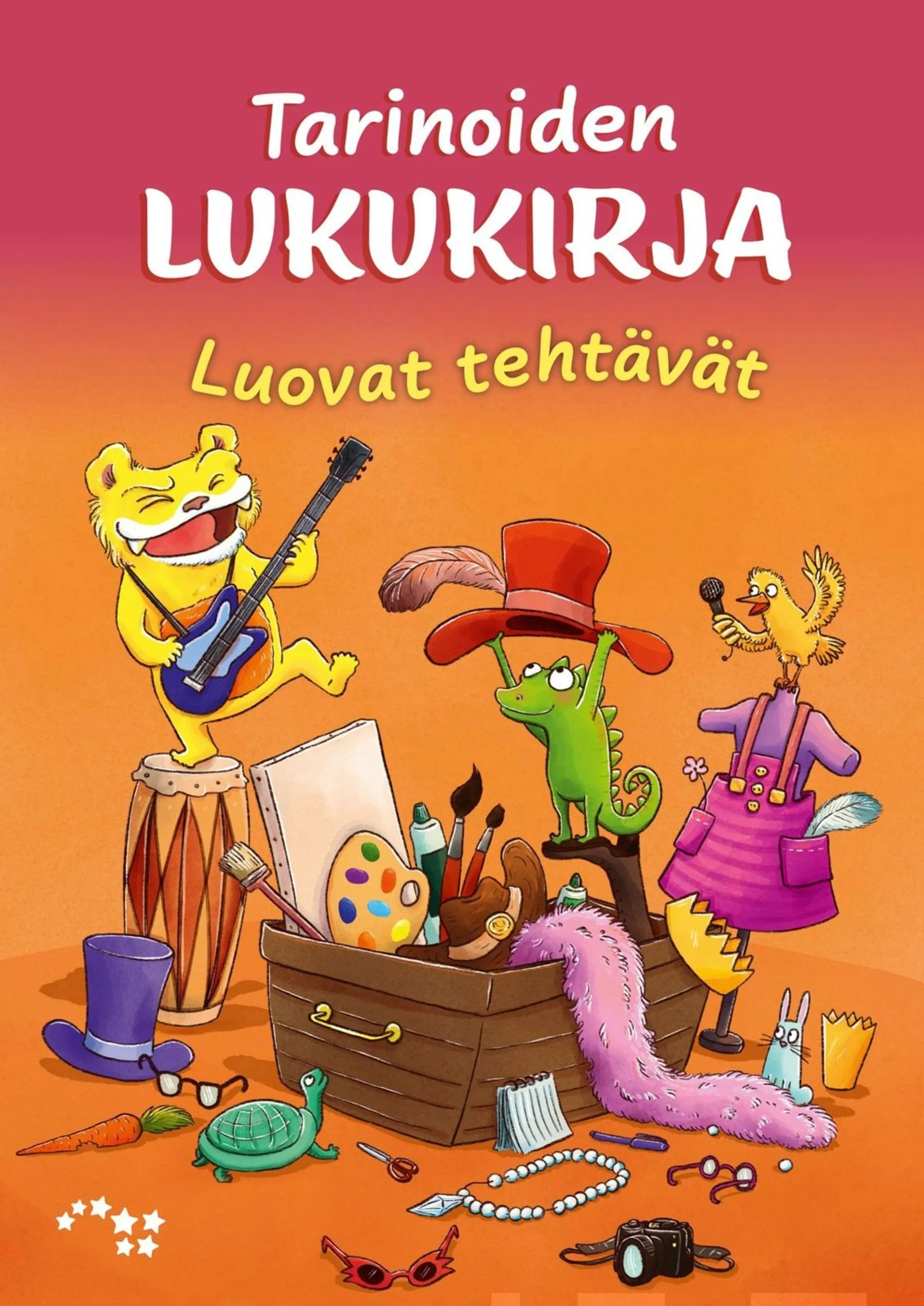 Kuosmanen, Tarinoiden lukukirja. Luovat tehtävät