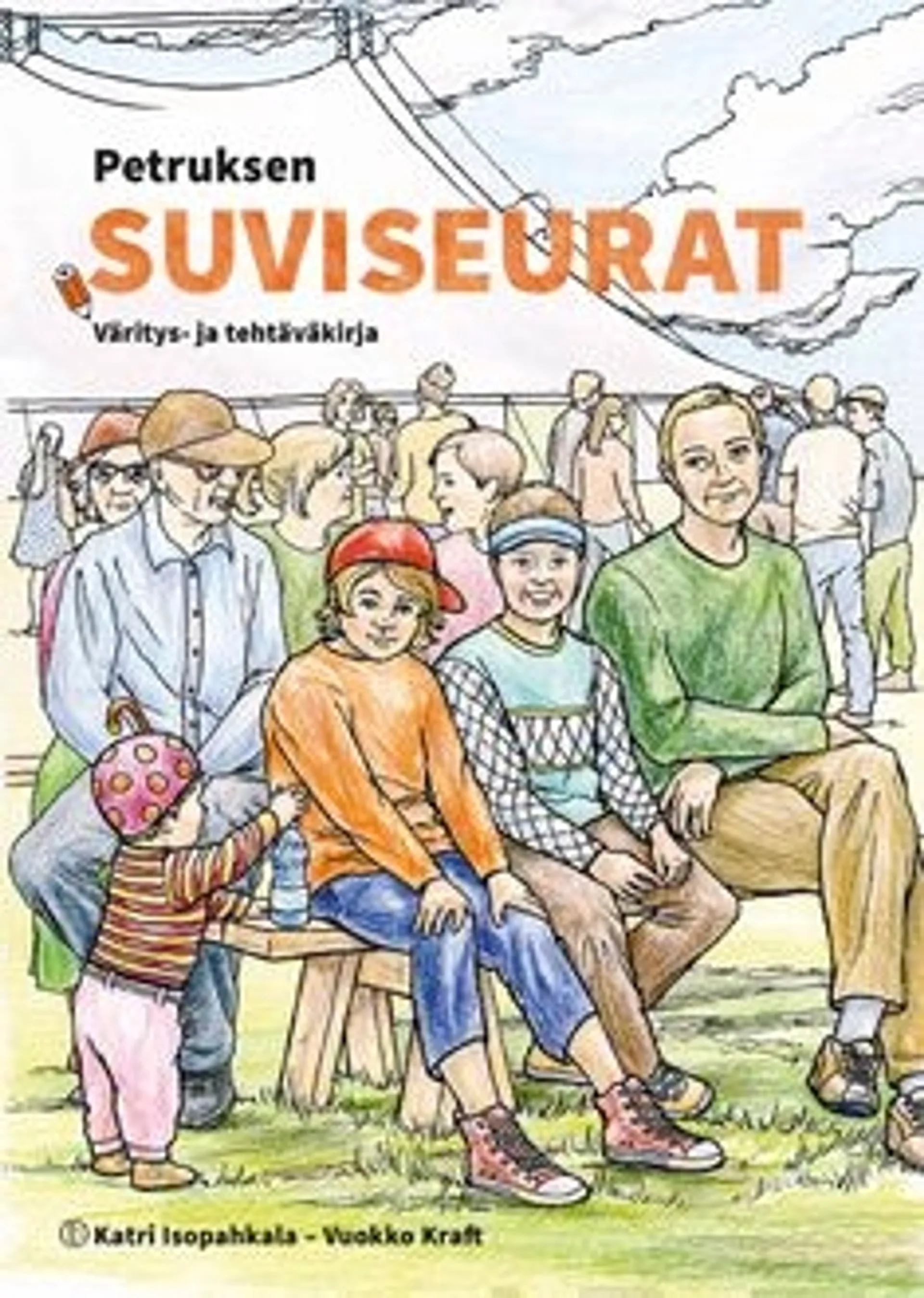 Isopahkala, Petruksen suviseurat - Väritys- ja tehtäväkirja