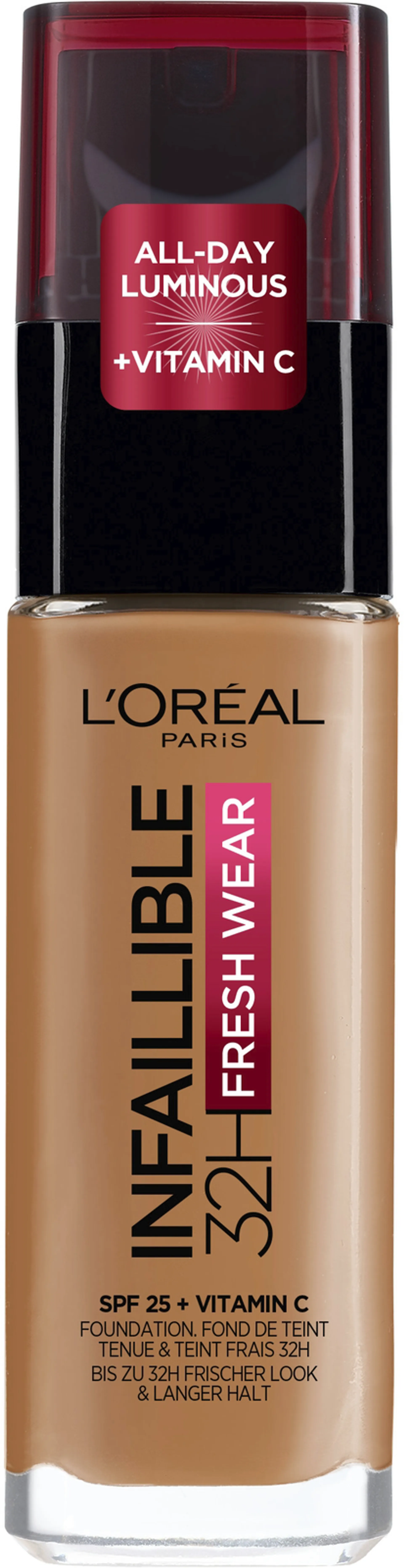 L'Oréal Paris Infaillible Fresh Wear 330 Hazelnut meikkivoide 30ml - 1