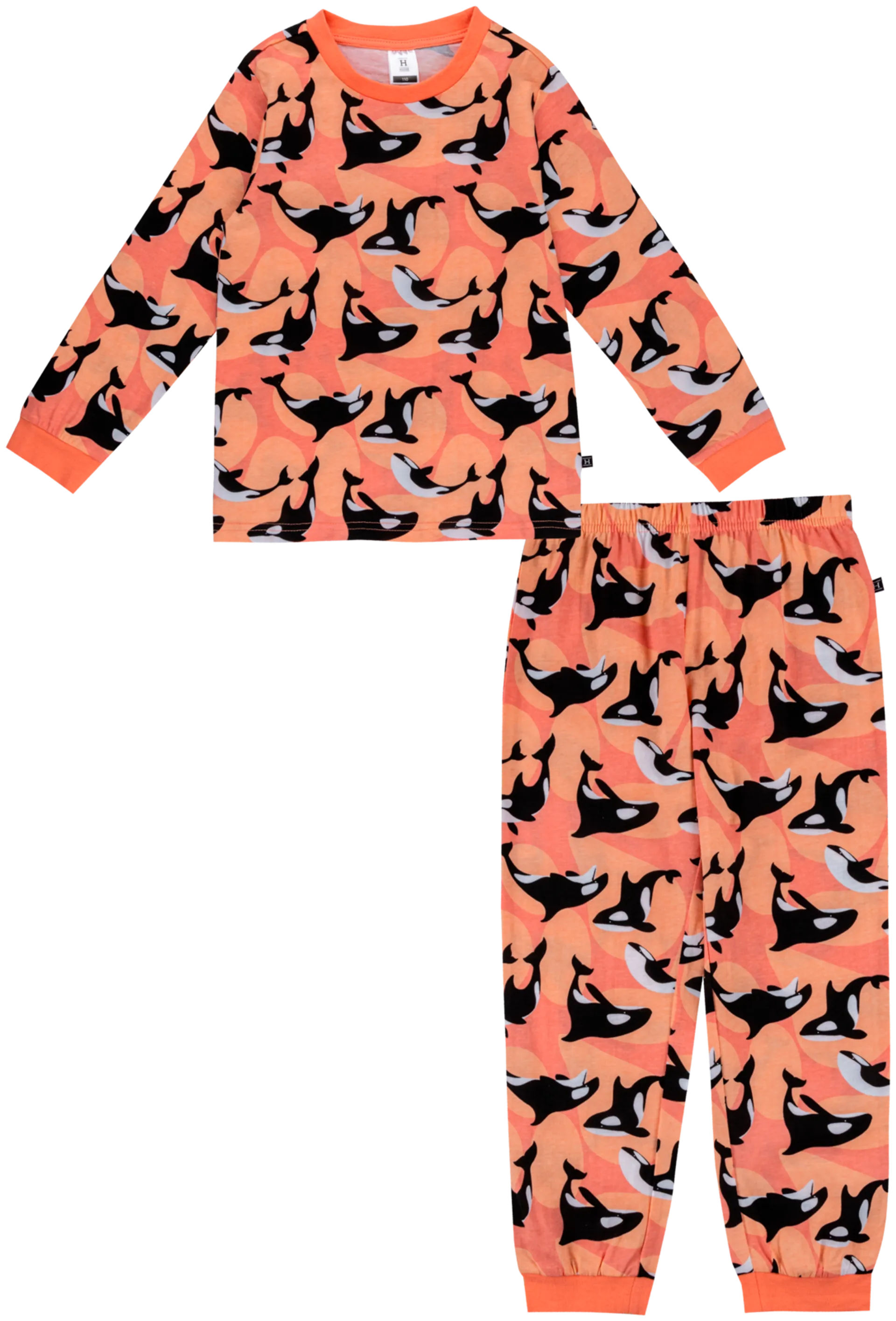 House lasten pyjama 232H032402 2-pack - Coral AOP - 1