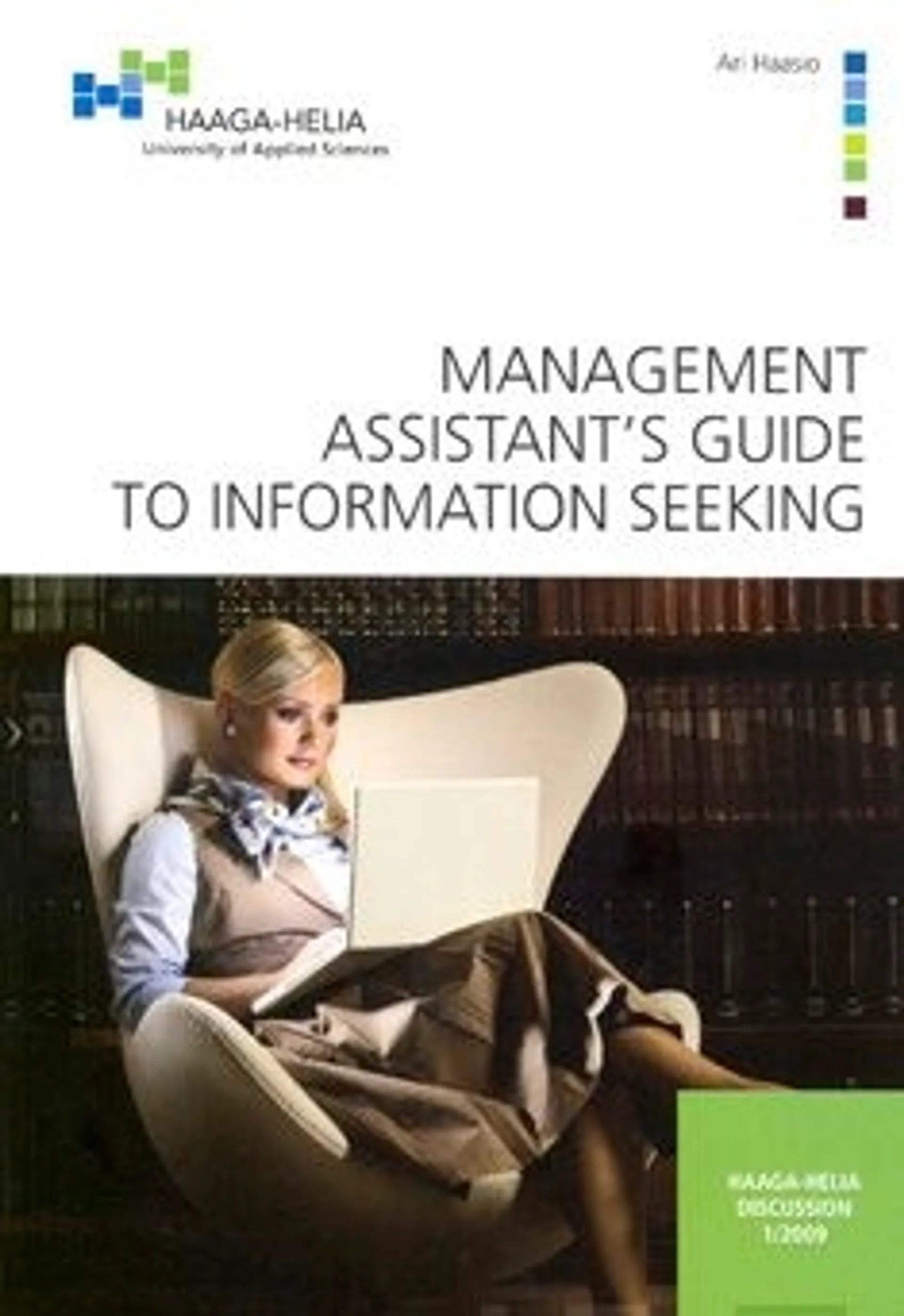 Haasio, Management assistant's guide to information seeking