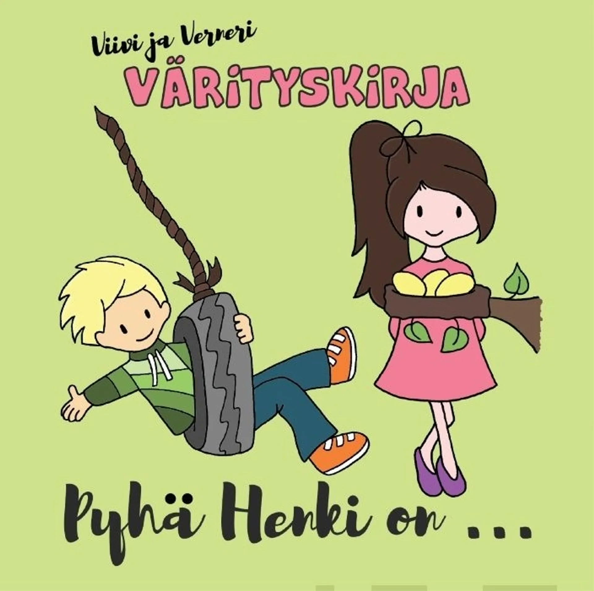 Viivi ja Verneri Värityskirja Pyhä Henki on…