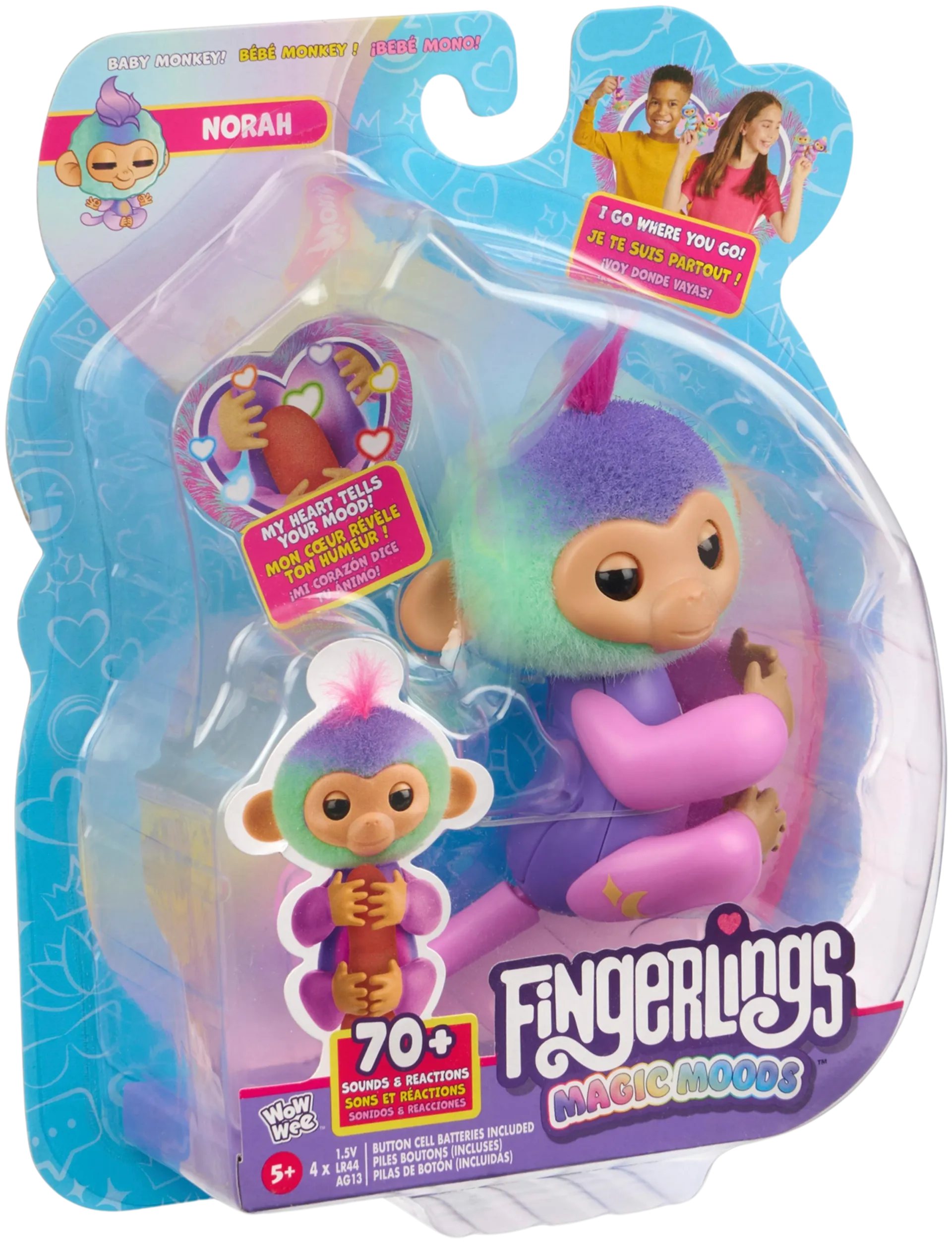 Fingerlings onnea ennustava taika apina - 2